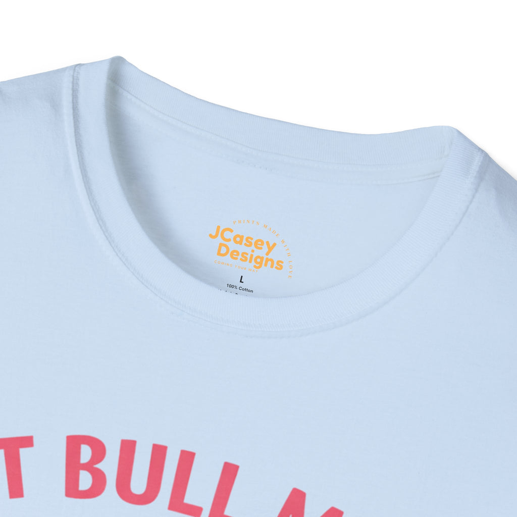 Pit Bull Mom T-Shirt — “Full Heart, Strong Love” Paw & Heart Tee