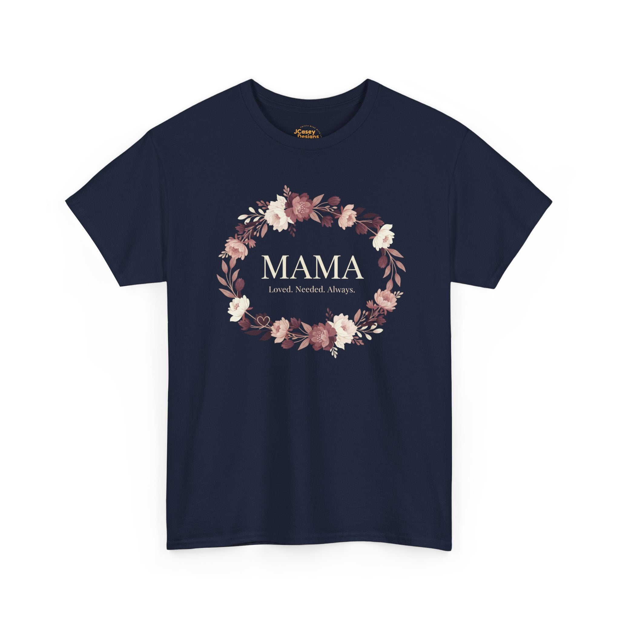 Mama Floral Tee — “My Heart Is Full” Mother's Day Shirt