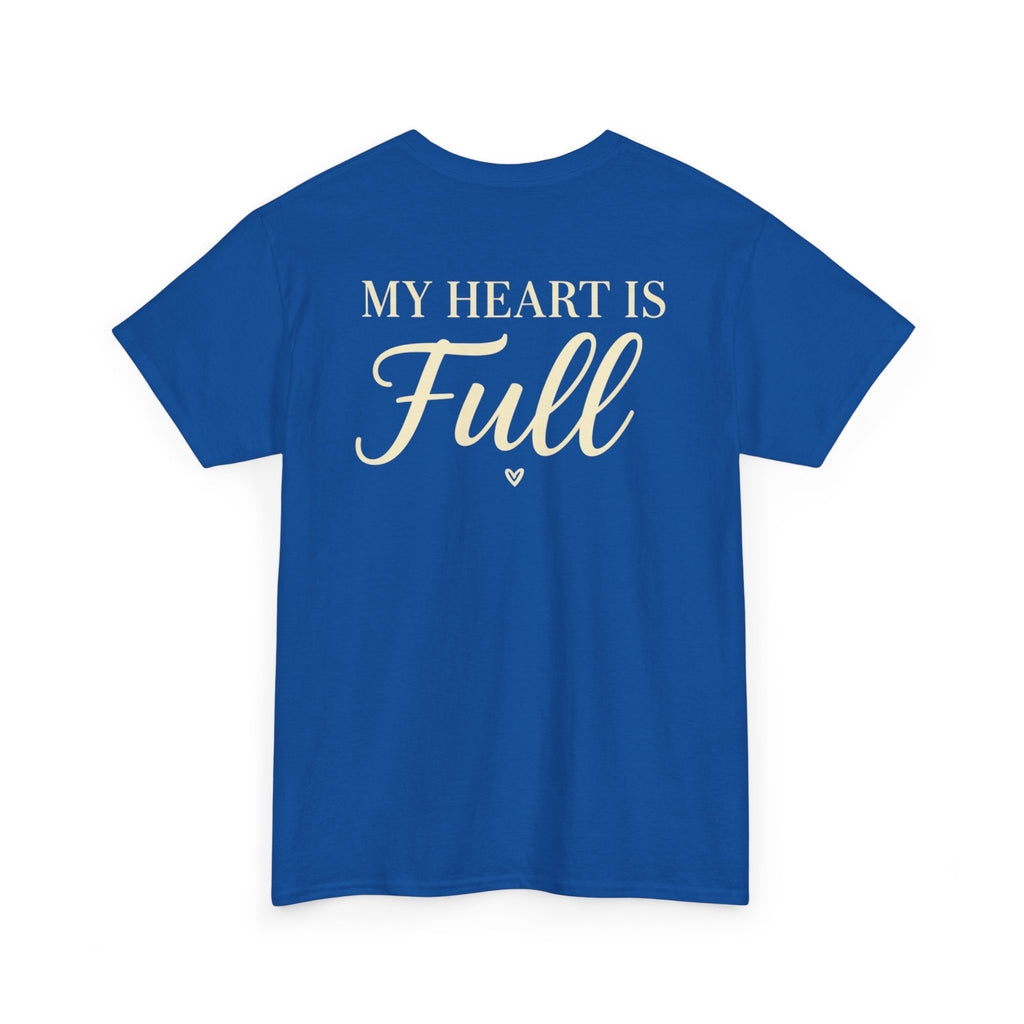 Mom My Guiding Light T‑Shirt — 'My Heart Is Full' Mother's Day Tee