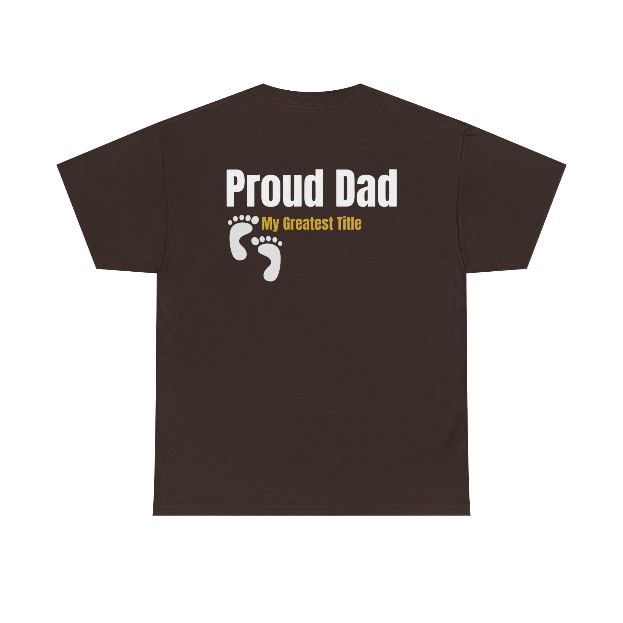 Campfire Dad T‑Shirt — "My Greatest Title" Proud Dad Tee