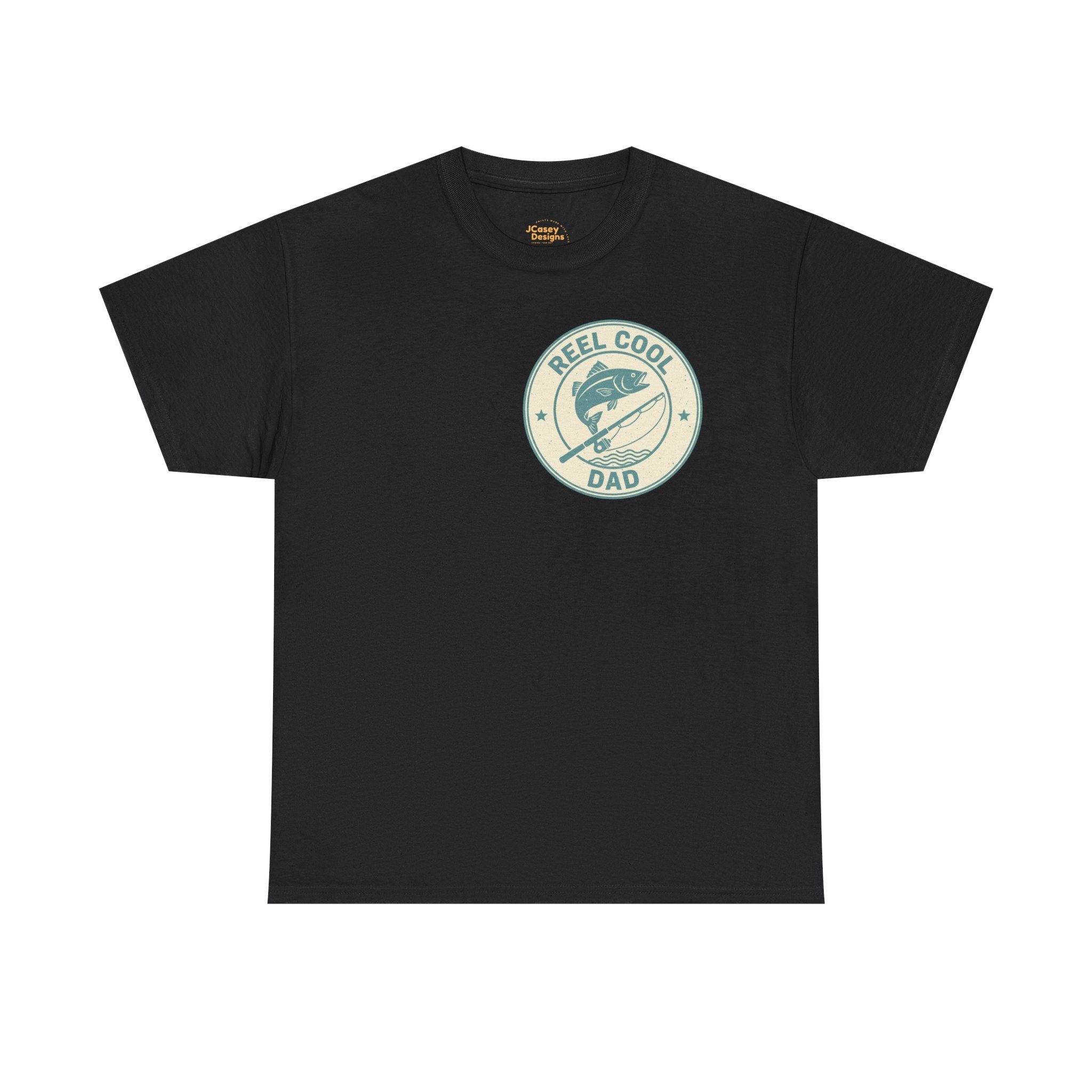 Proud Dad T‑Shirt — 'My Greatest Title' Retro Fishing Badge Tee