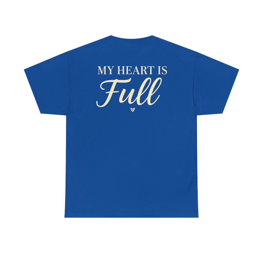Mom My Guiding Light T‑Shirt — 'My Heart Is Full' Mother's Day Tee