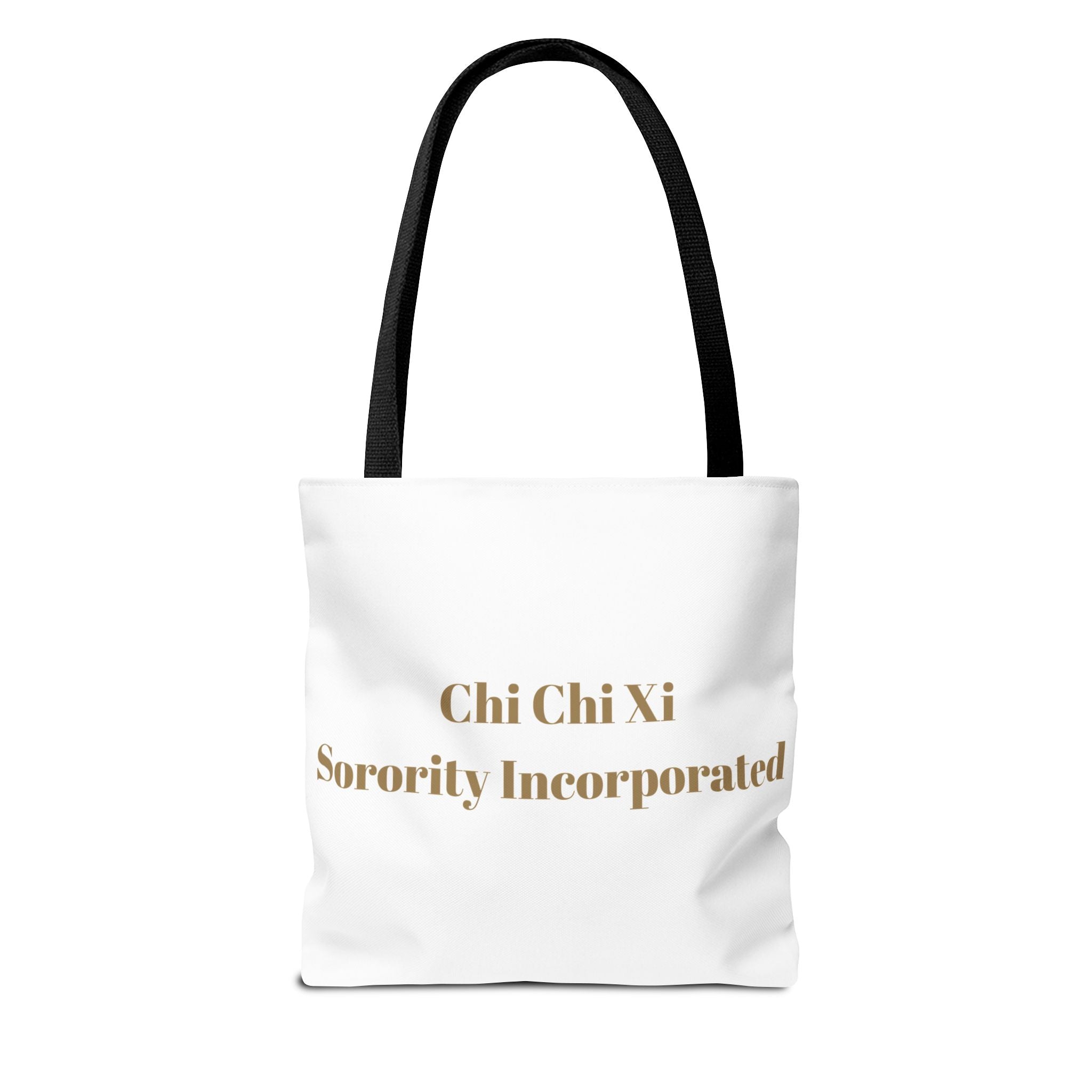 Sorority Tote Bag — "Sapphire Eminence" Butterfly Design