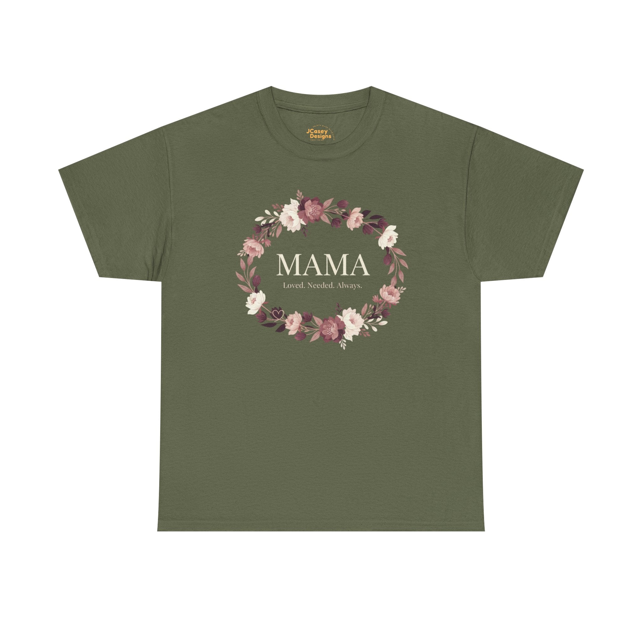Mama Floral Tee — “My Heart Is Full” Mother's Day Shirt