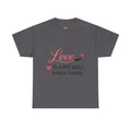 Pit Bull Love T-Shirt — "Love Is a Pit Bull Kinda Thing" Dog Lover Tee