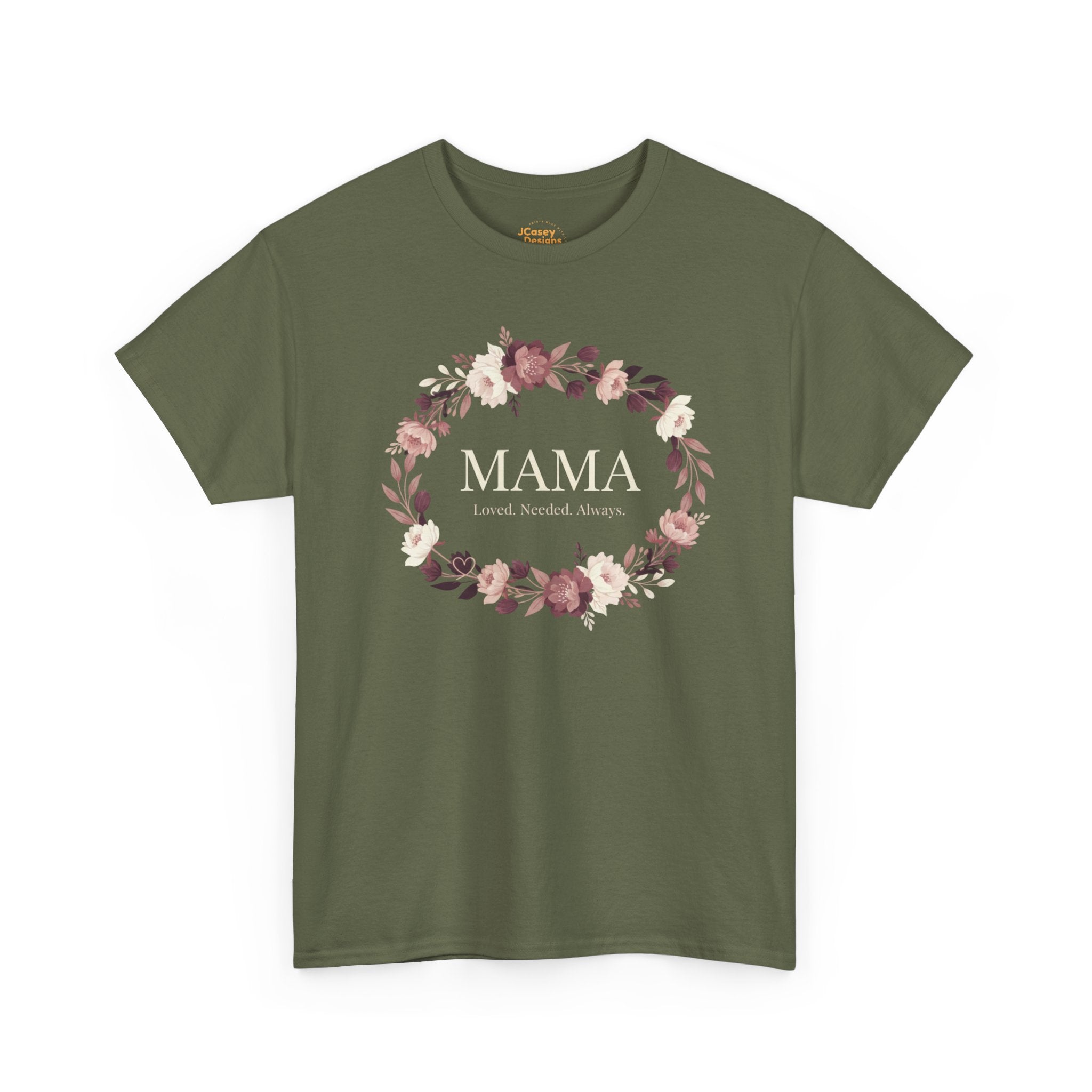 Mama Floral Tee — “My Heart Is Full” Mother's Day Shirt