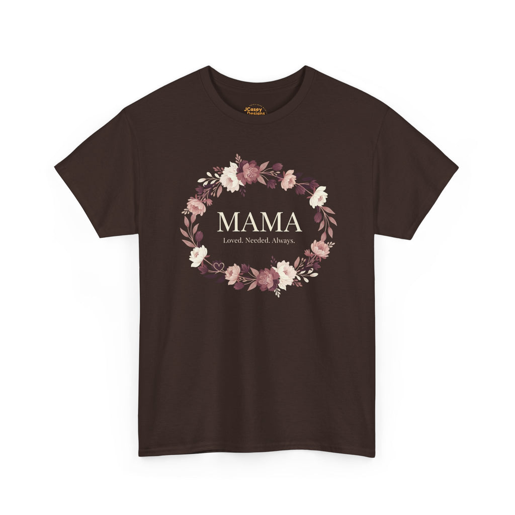 Mama Floral Tee — “My Heart Is Full” Mother's Day Shirt