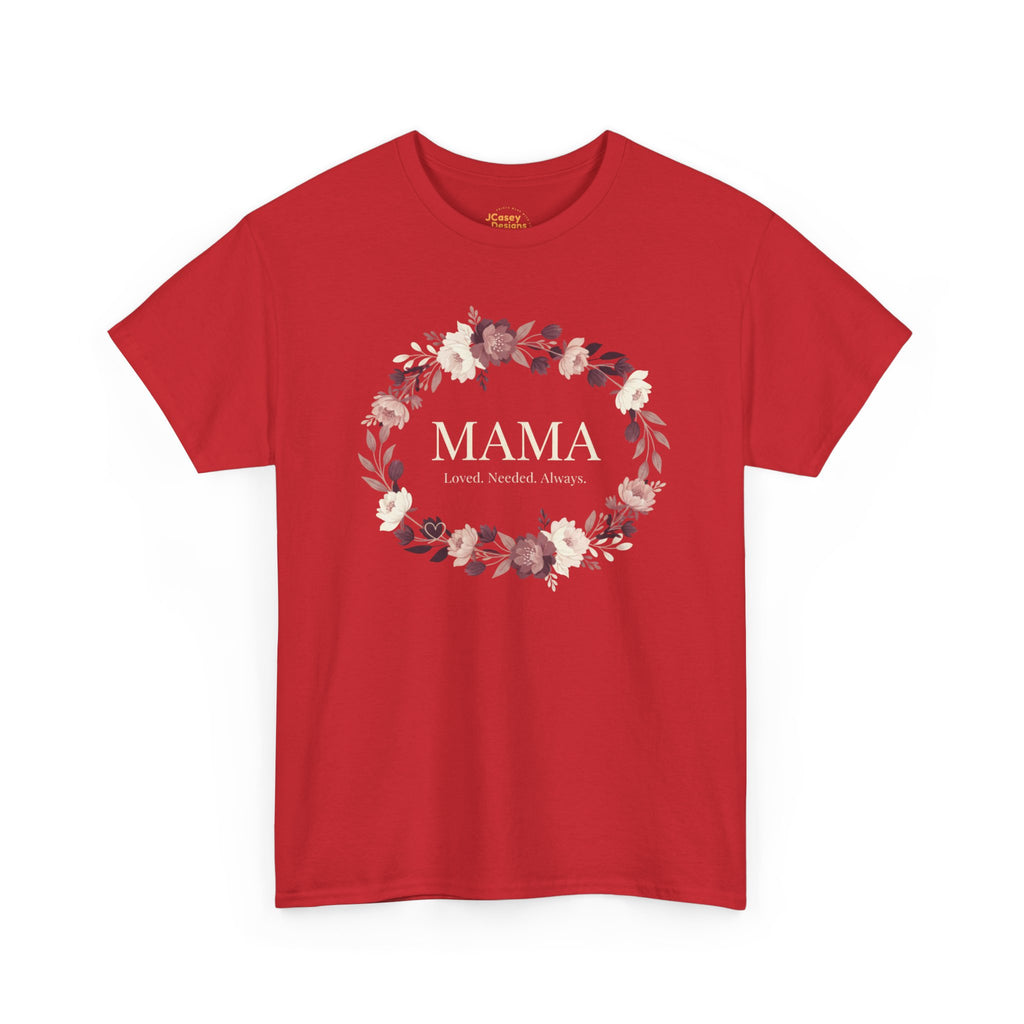 Mama Floral Tee — “My Heart Is Full” Mother's Day Shirt
