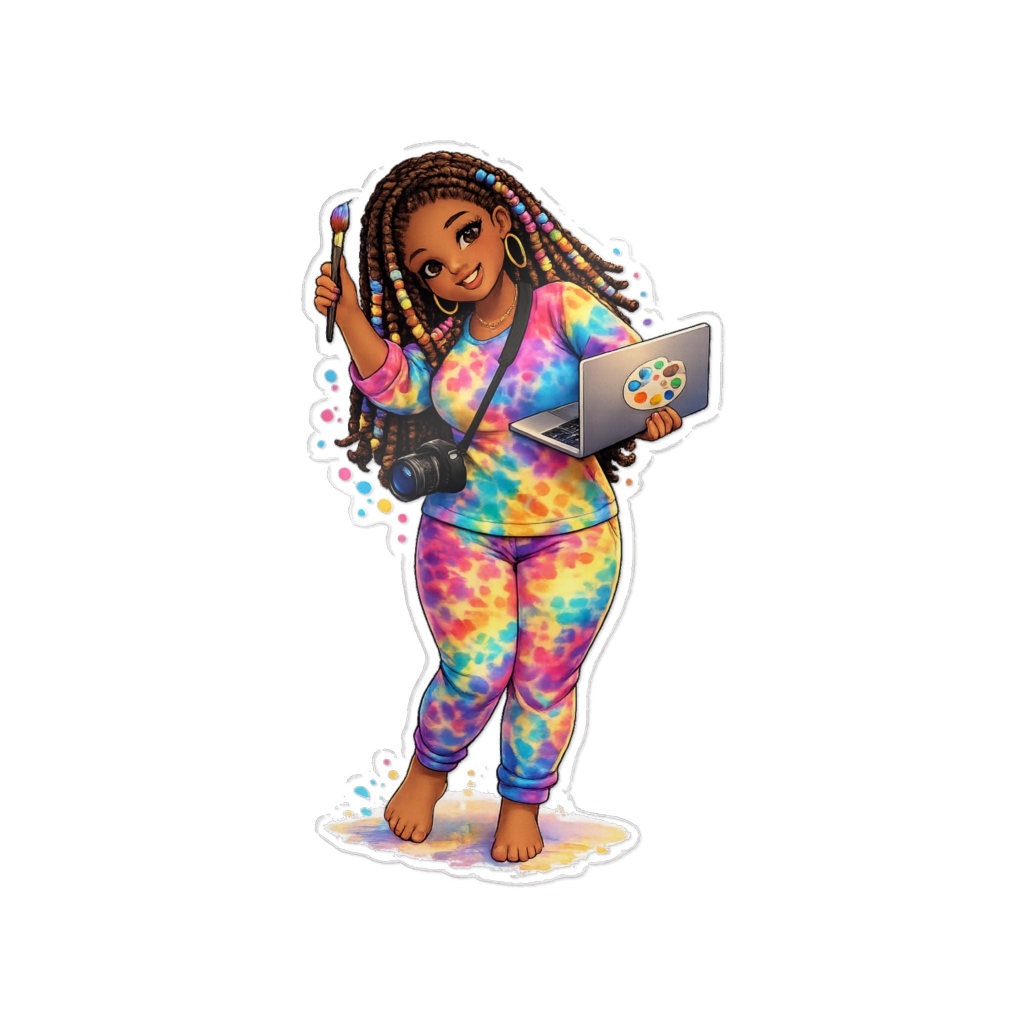 The Muse – Creativity Builds Community Art Sticker