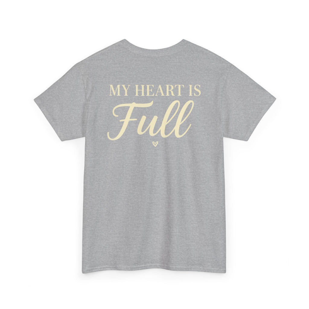 Mom My Guiding Light T‑Shirt — 'My Heart Is Full' Mother's Day Tee