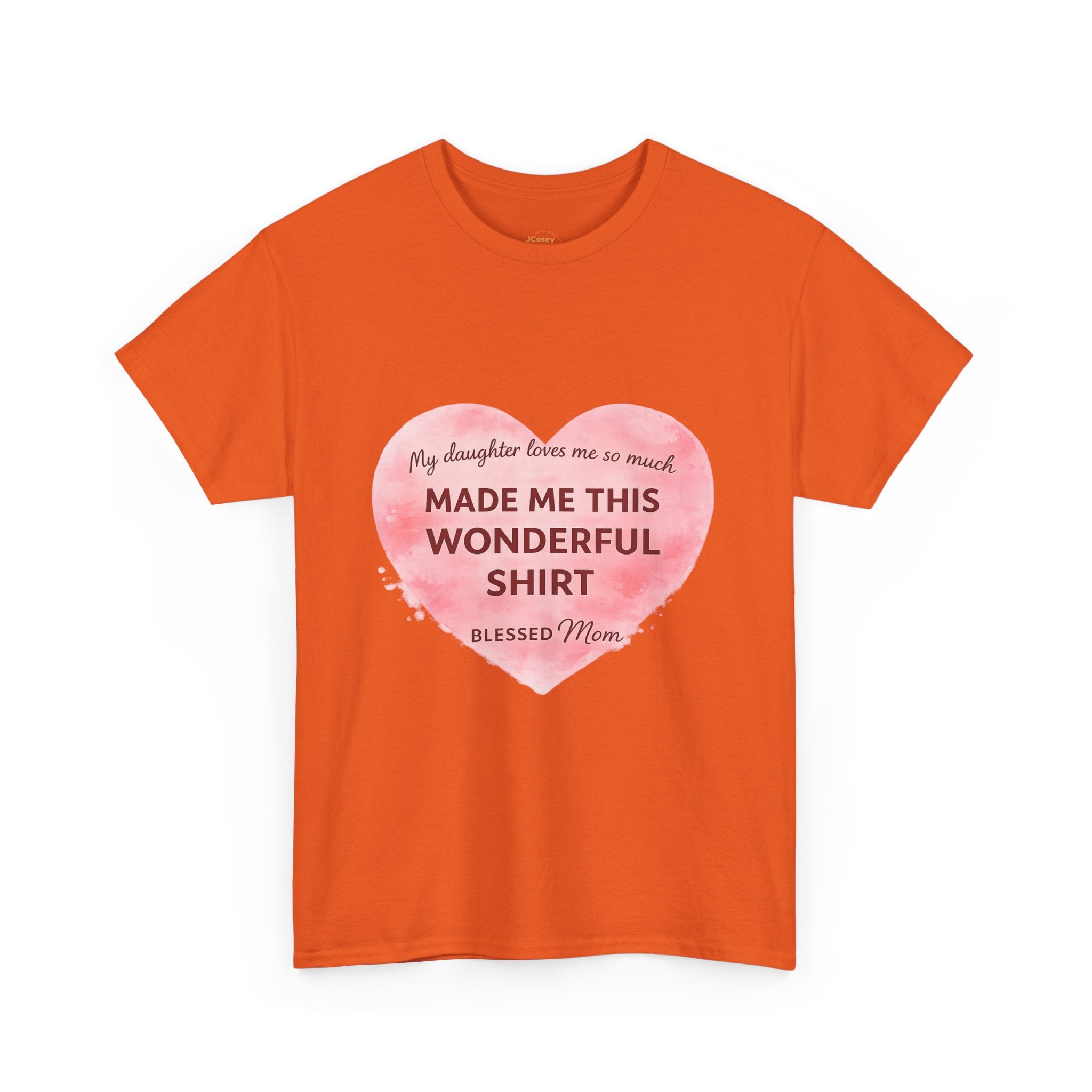 Blessed Mom Heart Shirt – Gift from Daughter