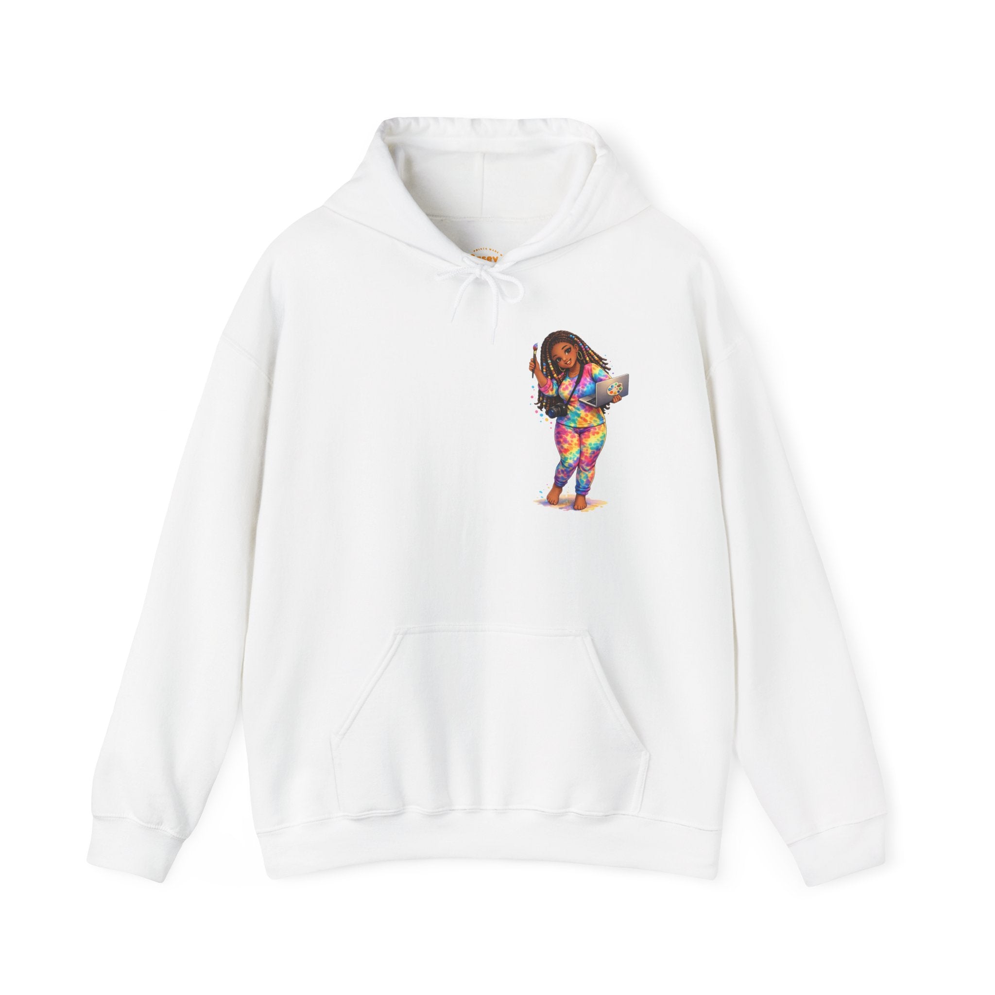 The Muse Graphic Hoodie | Creative Black Girl Art Sweatshirt