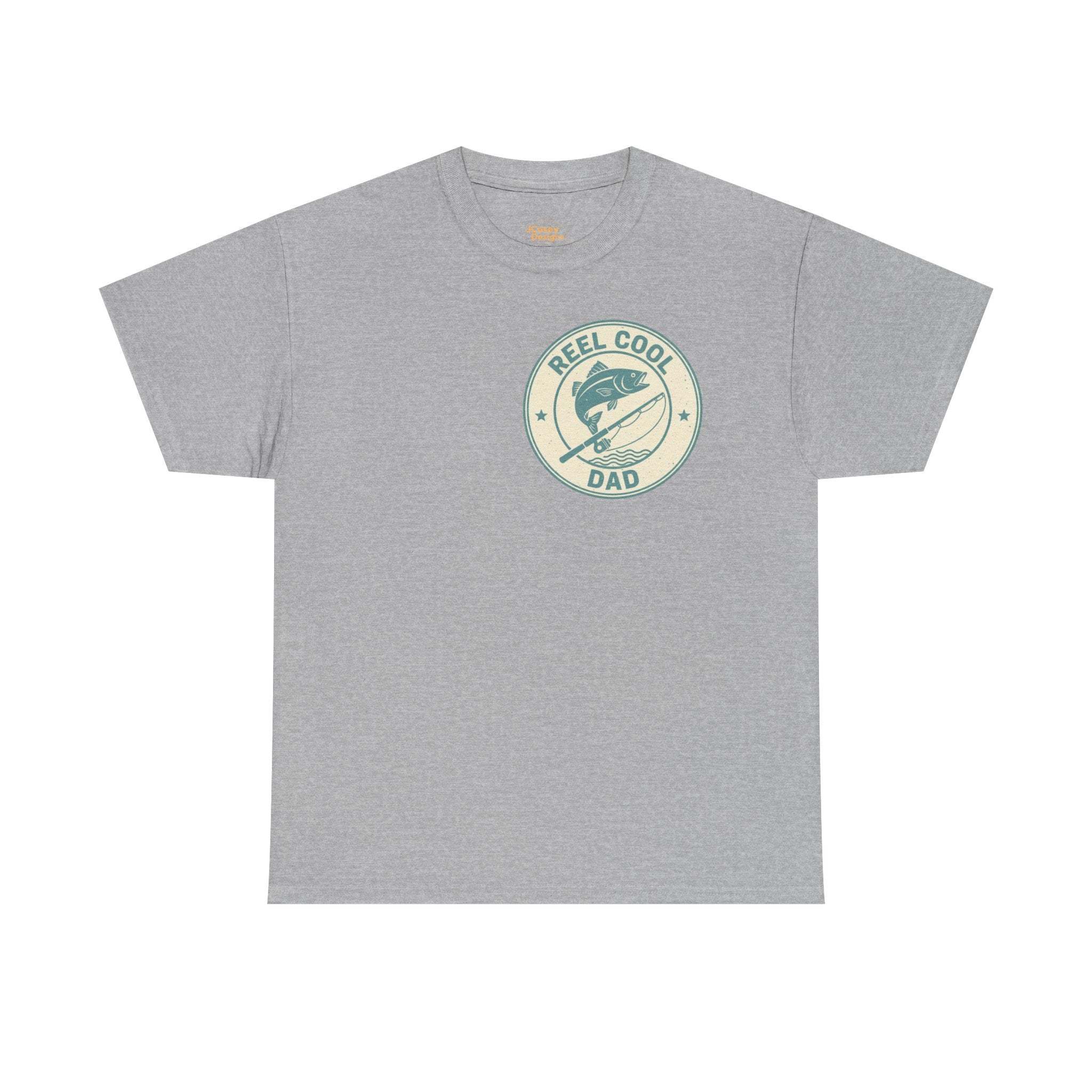 Proud Dad T‑Shirt — 'My Greatest Title' Retro Fishing Badge Tee