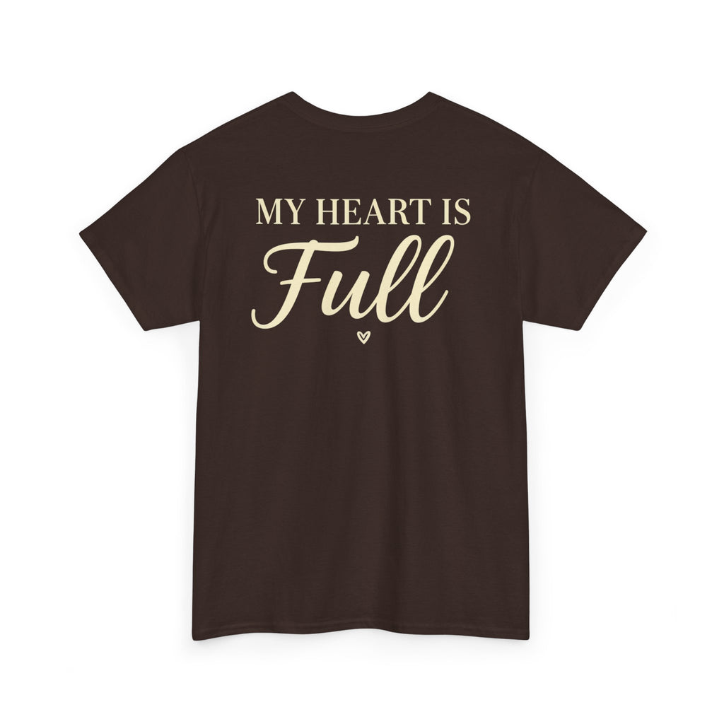 Mom My Guiding Light T‑Shirt — 'My Heart Is Full' Mother's Day Tee