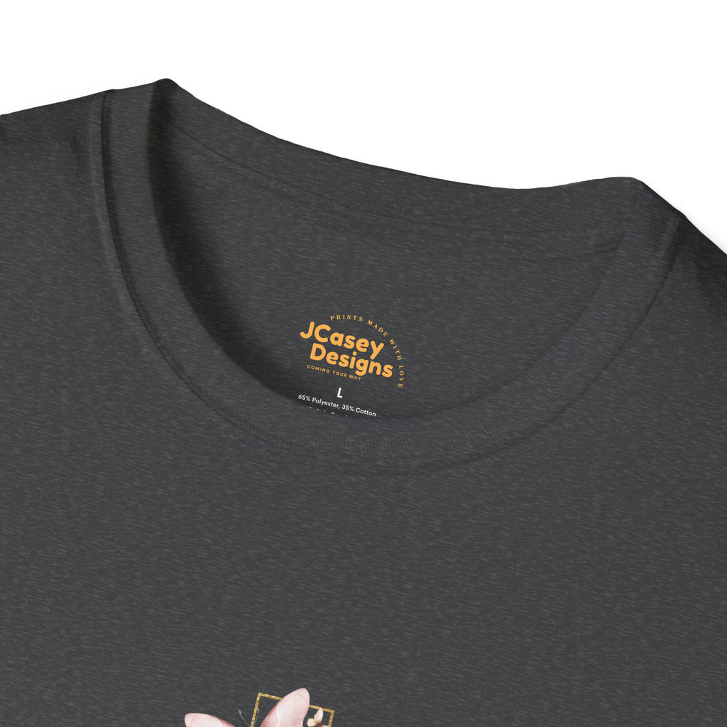 Floral Cross Scripture Tee — Trust in the Lord Christian T-Shirt
