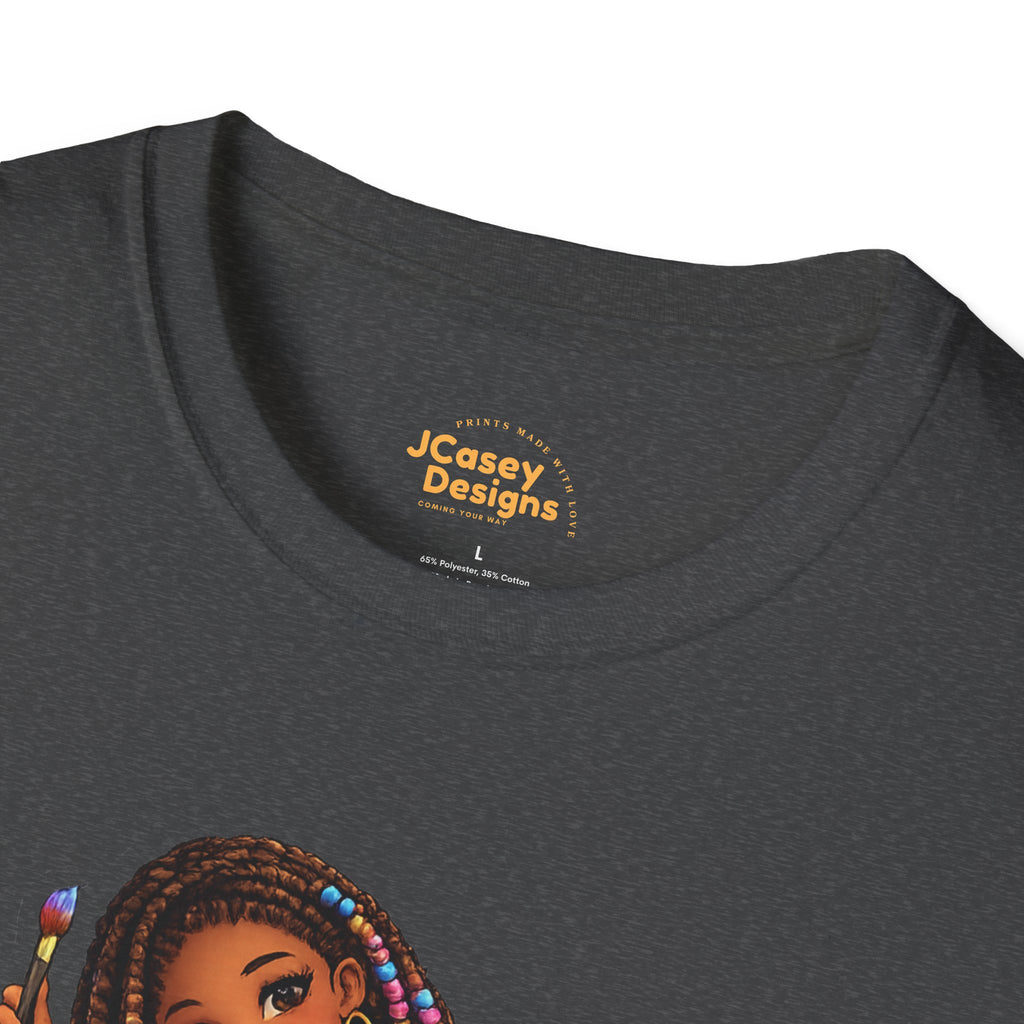 The Muse Graphic T-Shirt | Creative Black Girl Art Tee
