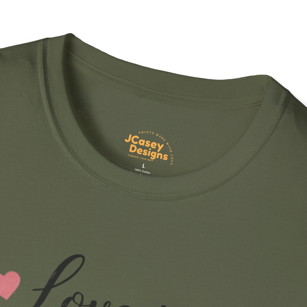 Dog Lover T-Shirt — "Love is Wet Noses & Wagging Tails"