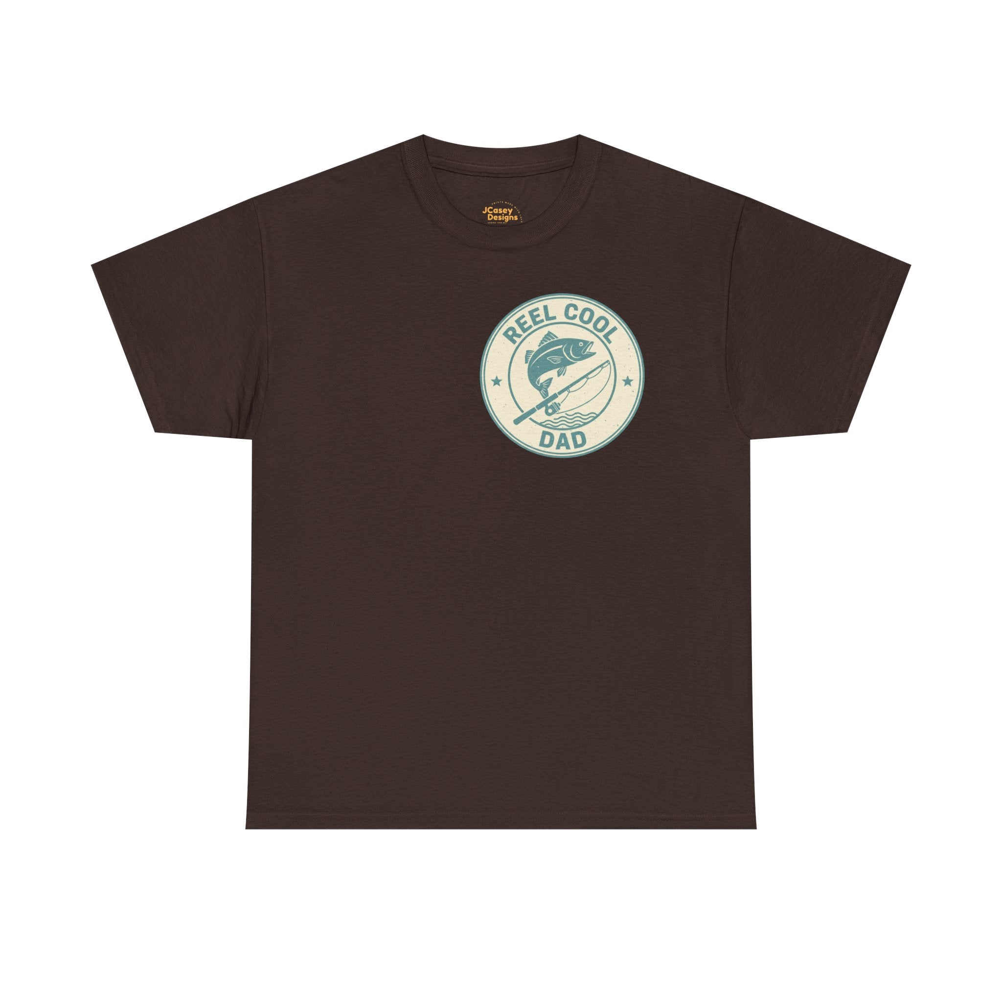Proud Dad T‑Shirt — 'My Greatest Title' Retro Fishing Badge Tee
