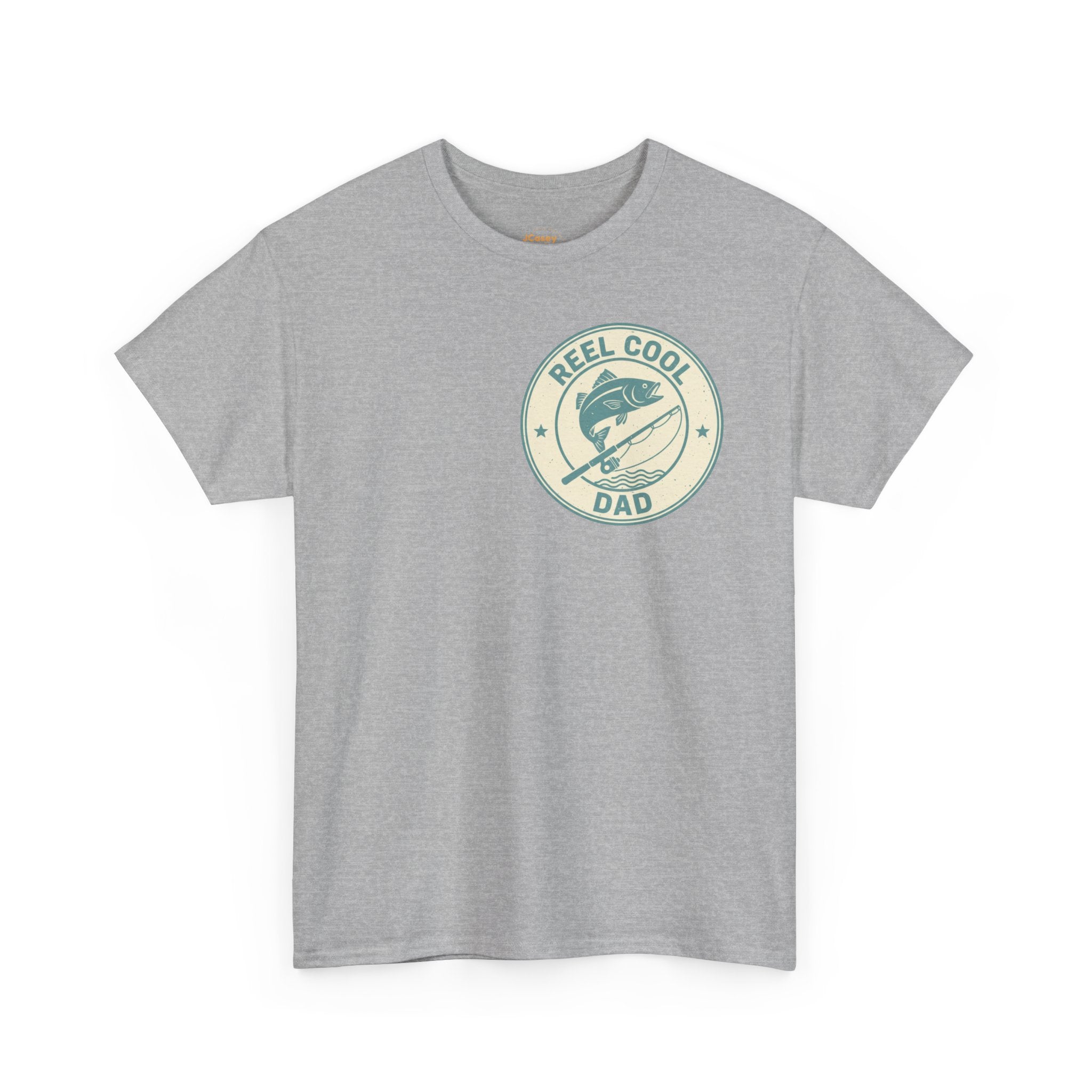 Proud Dad T‑Shirt — 'My Greatest Title' Retro Fishing Badge Tee