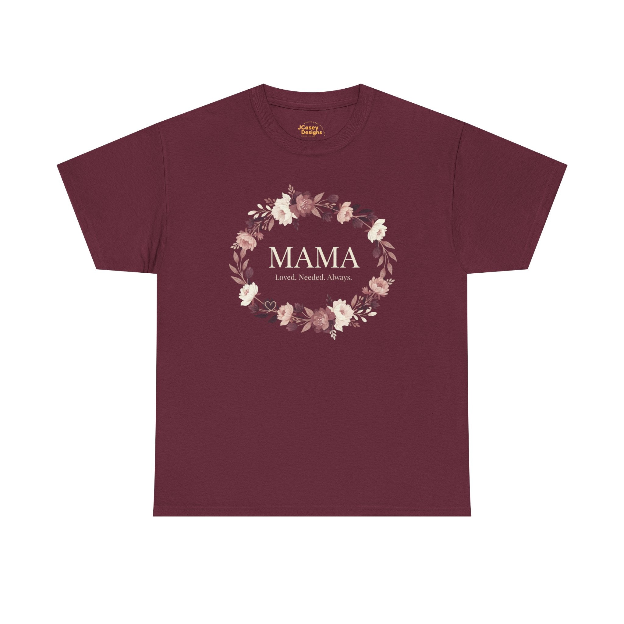 Mama Floral Tee — “My Heart Is Full” Mother's Day Shirt