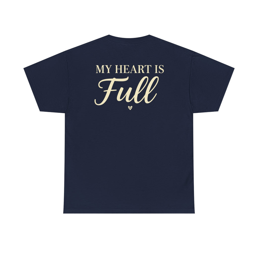 Mama Floral Tee — “My Heart Is Full” Mother's Day Shirt
