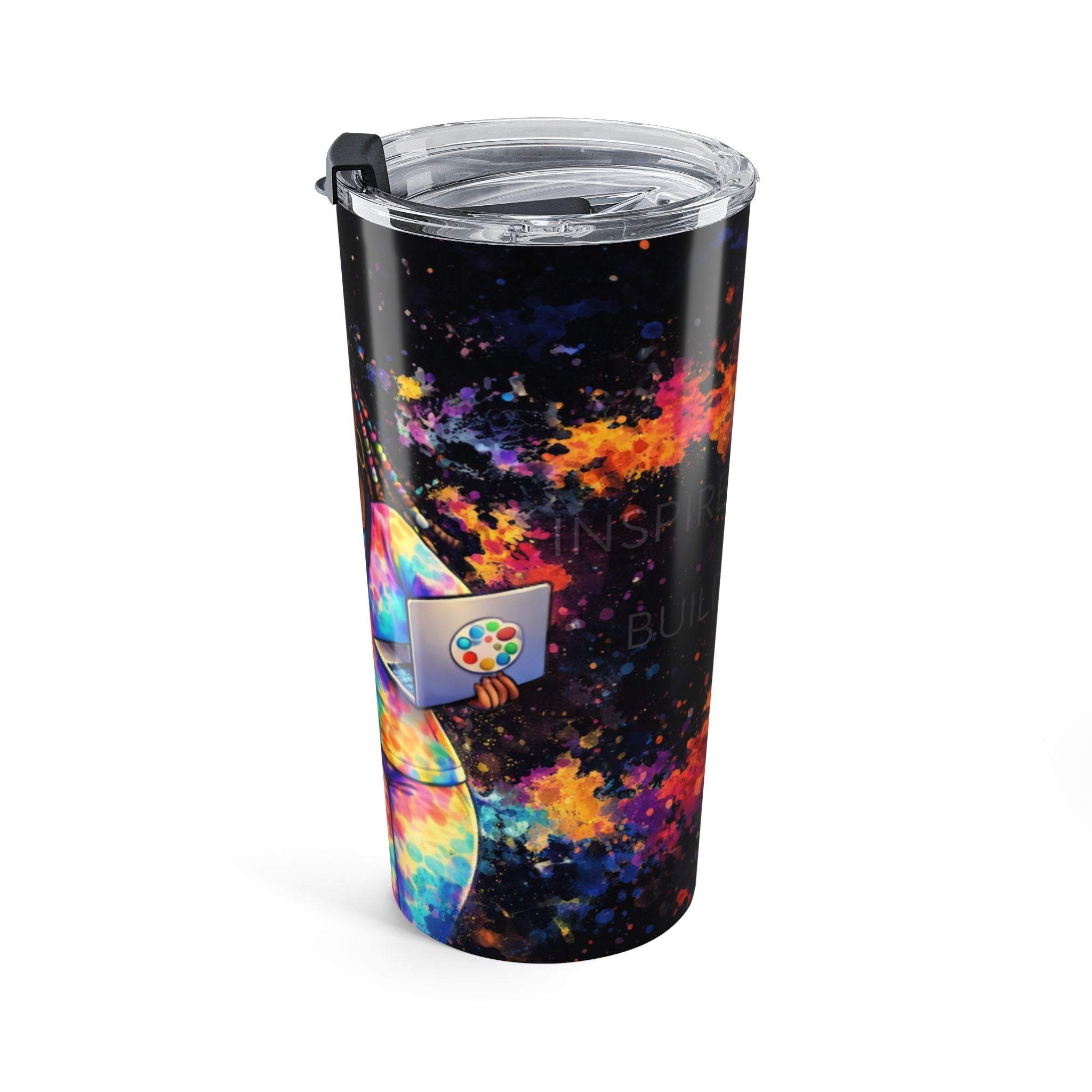The Muse Creative Chaos Tumbler – 20oz Stainless Steel Full Wrap