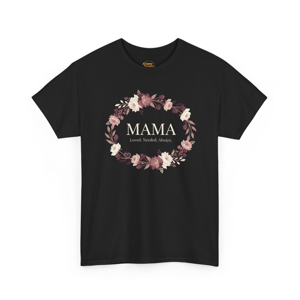 Mama Floral Tee — “My Heart Is Full” Mother's Day Shirt