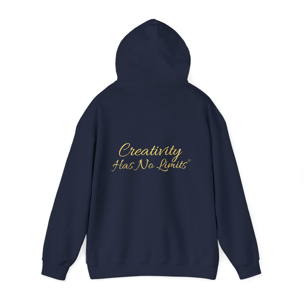 Infinity Paint Splash Hoodie — "Creativity Has No Limits" Artistic Pullover