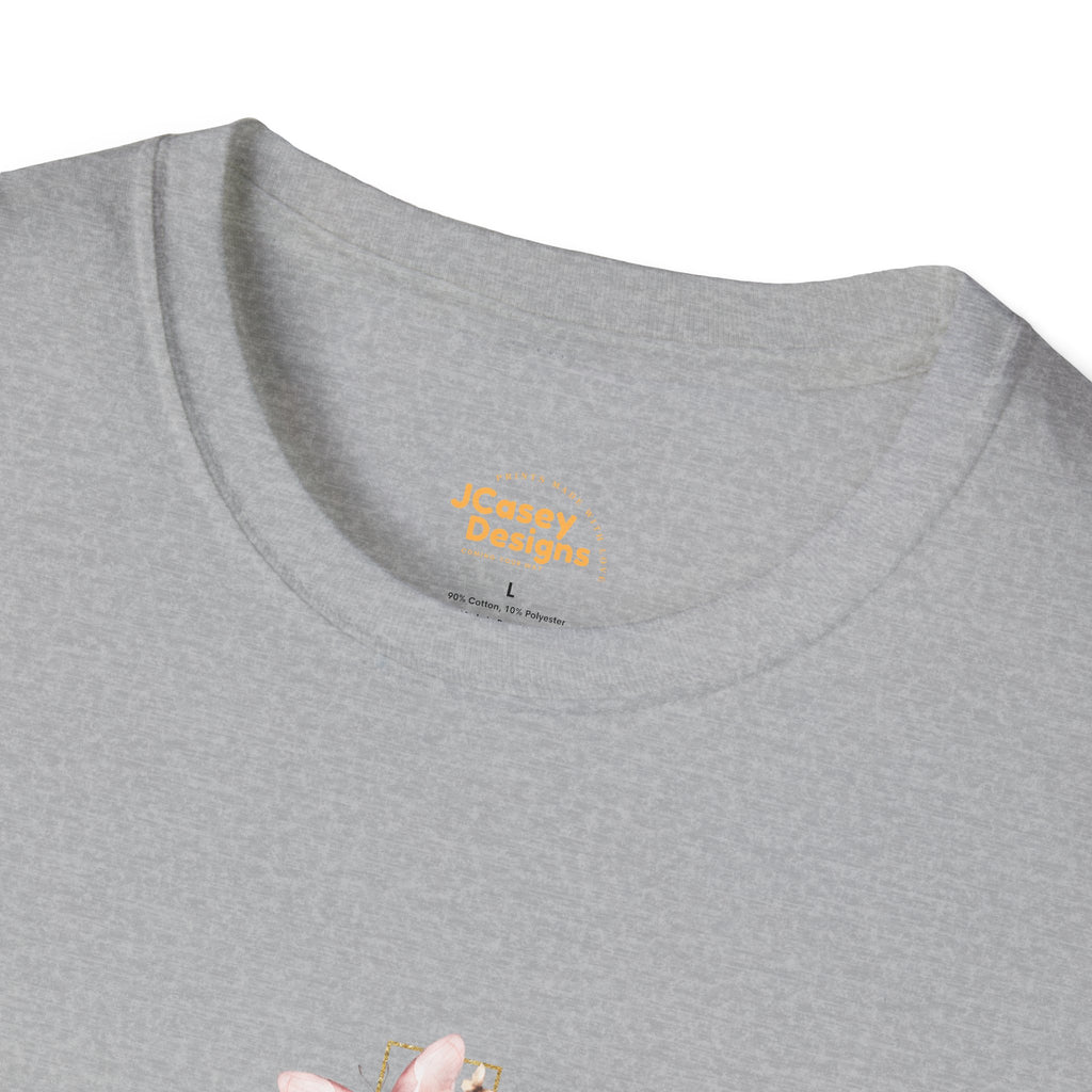 Floral Cross Scripture Tee — Trust in the Lord Christian T-Shirt