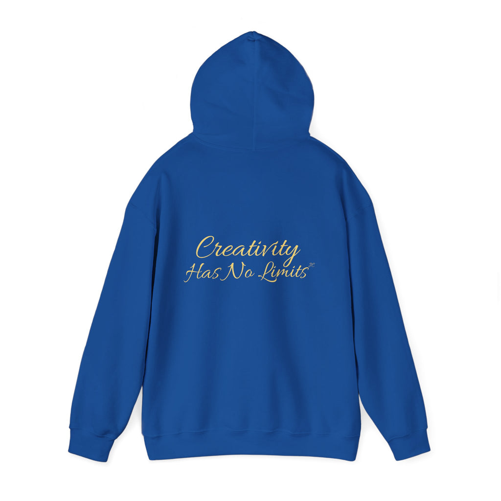 Infinity Paint Splash Hoodie — "Creativity Has No Limits" Artistic Pullover