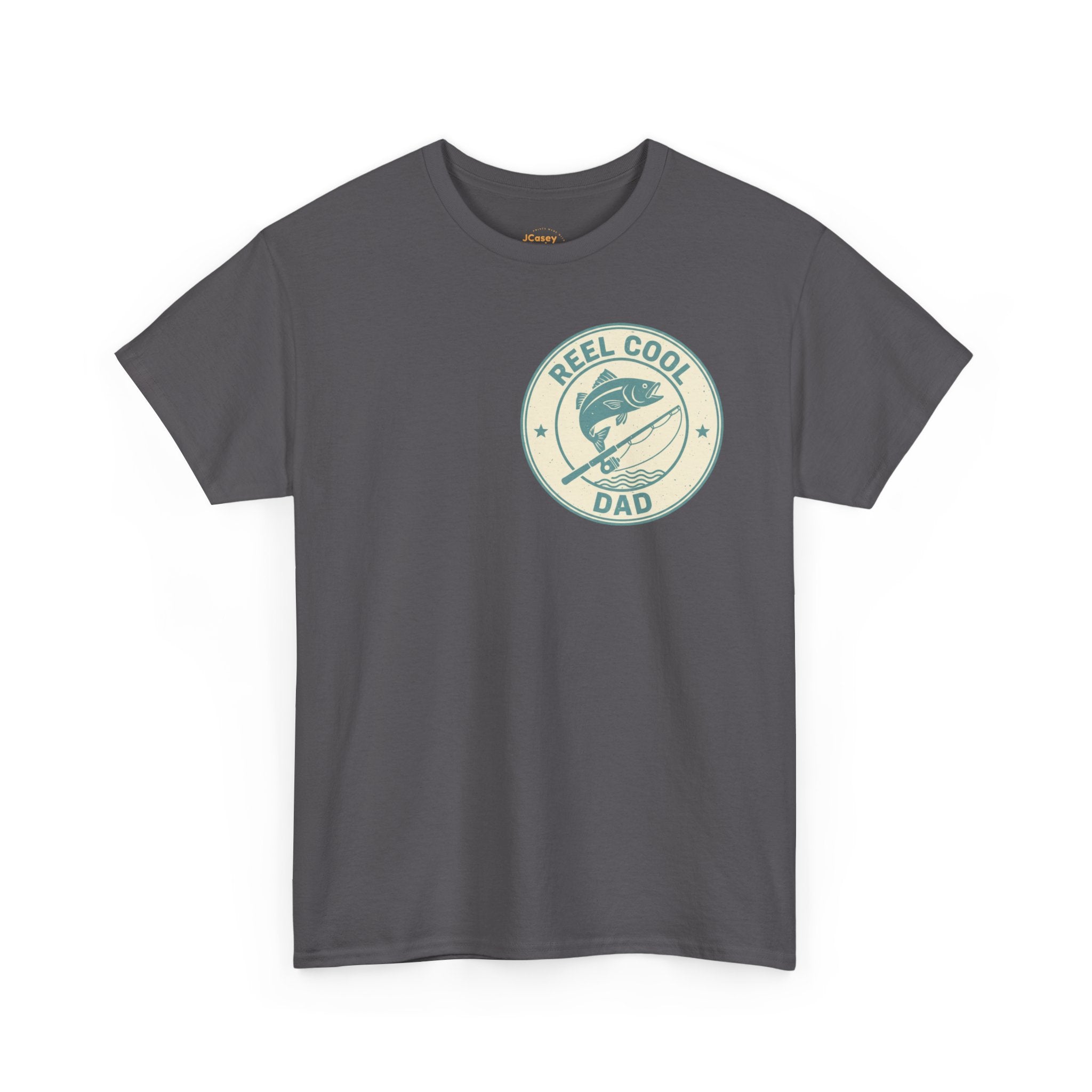 Proud Dad T‑Shirt — 'My Greatest Title' Retro Fishing Badge Tee