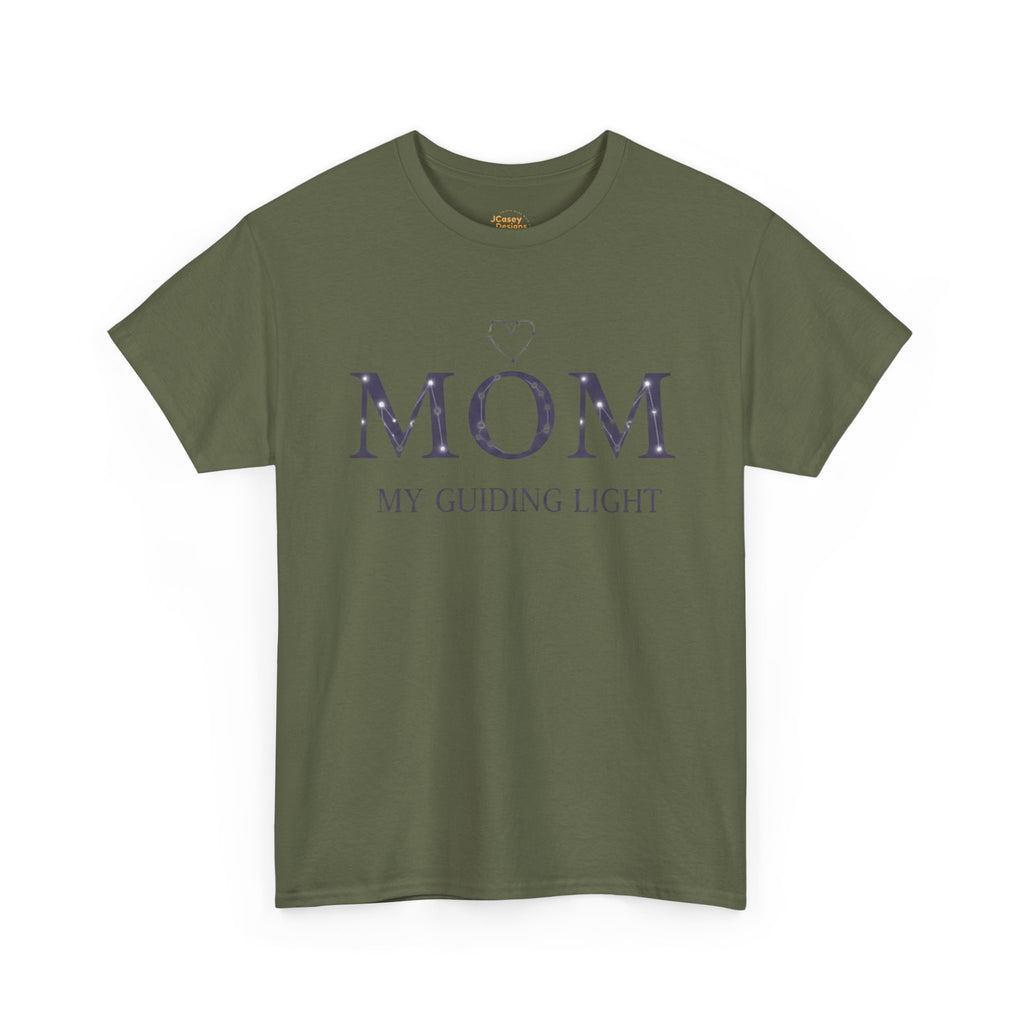 Mom My Guiding Light T‑Shirt — 'My Heart Is Full' Mother's Day Tee
