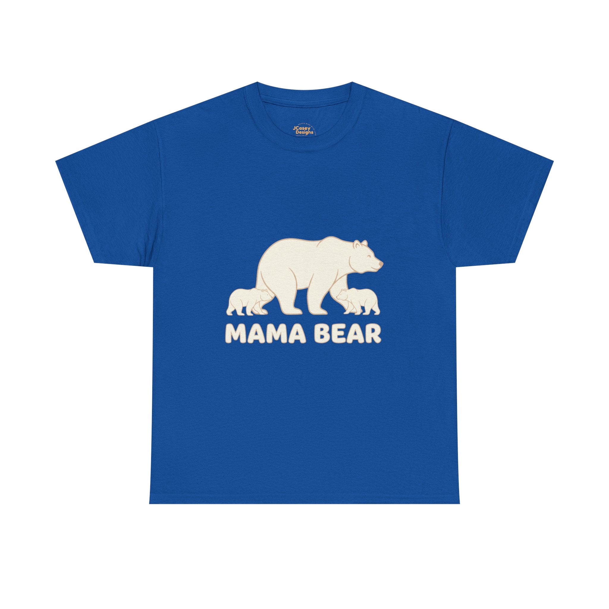 Mama Bear T-Shirt — "My Heart Is Full" Mom Graphic Tee