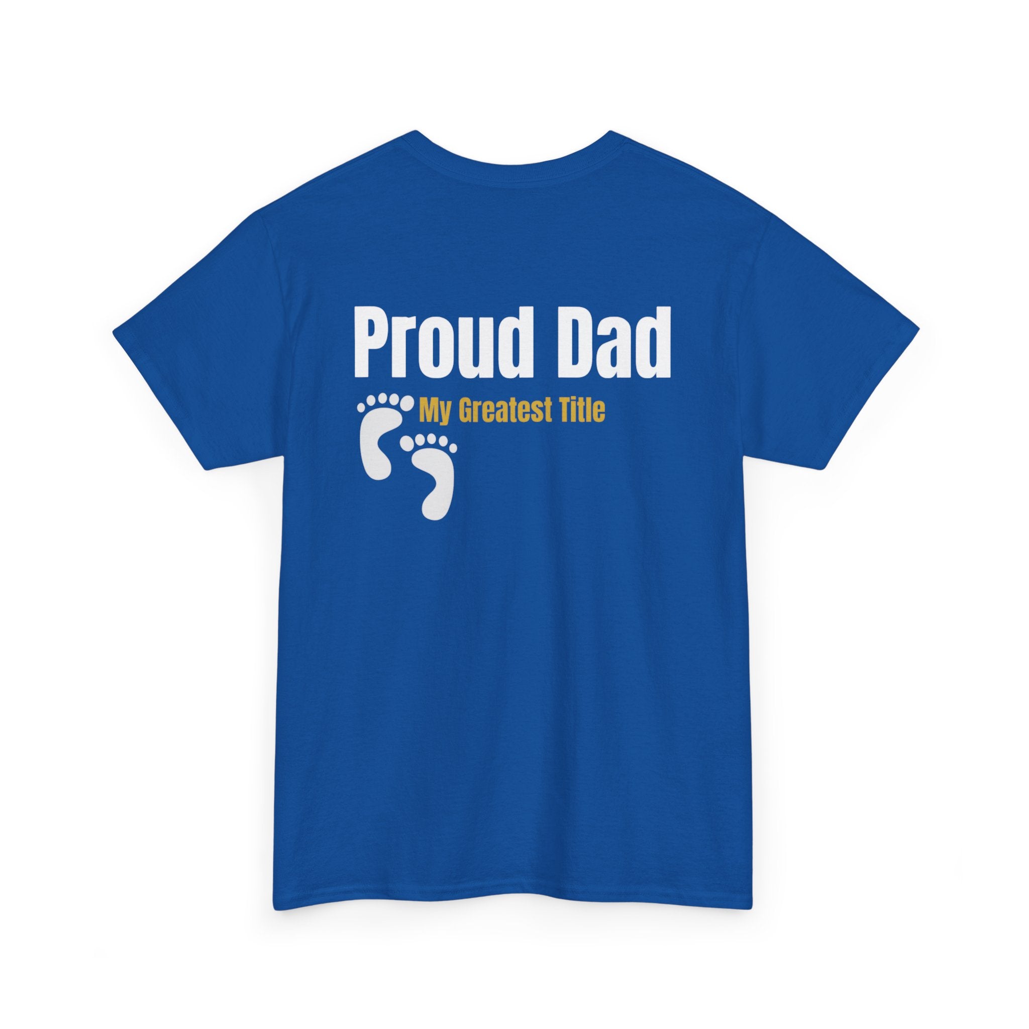 Campfire Dad T‑Shirt — "My Greatest Title" Proud Dad Tee