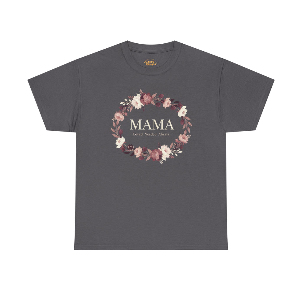 Mama Floral Tee — “My Heart Is Full” Mother's Day Shirt
