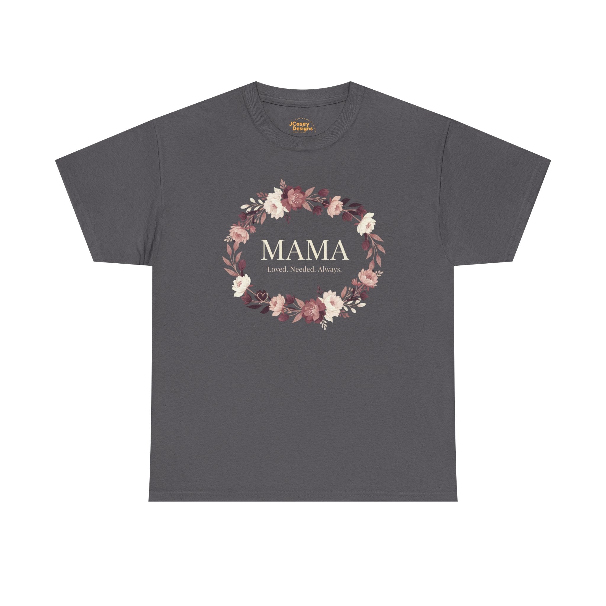 Mama Floral Tee — “My Heart Is Full” Mother's Day Shirt