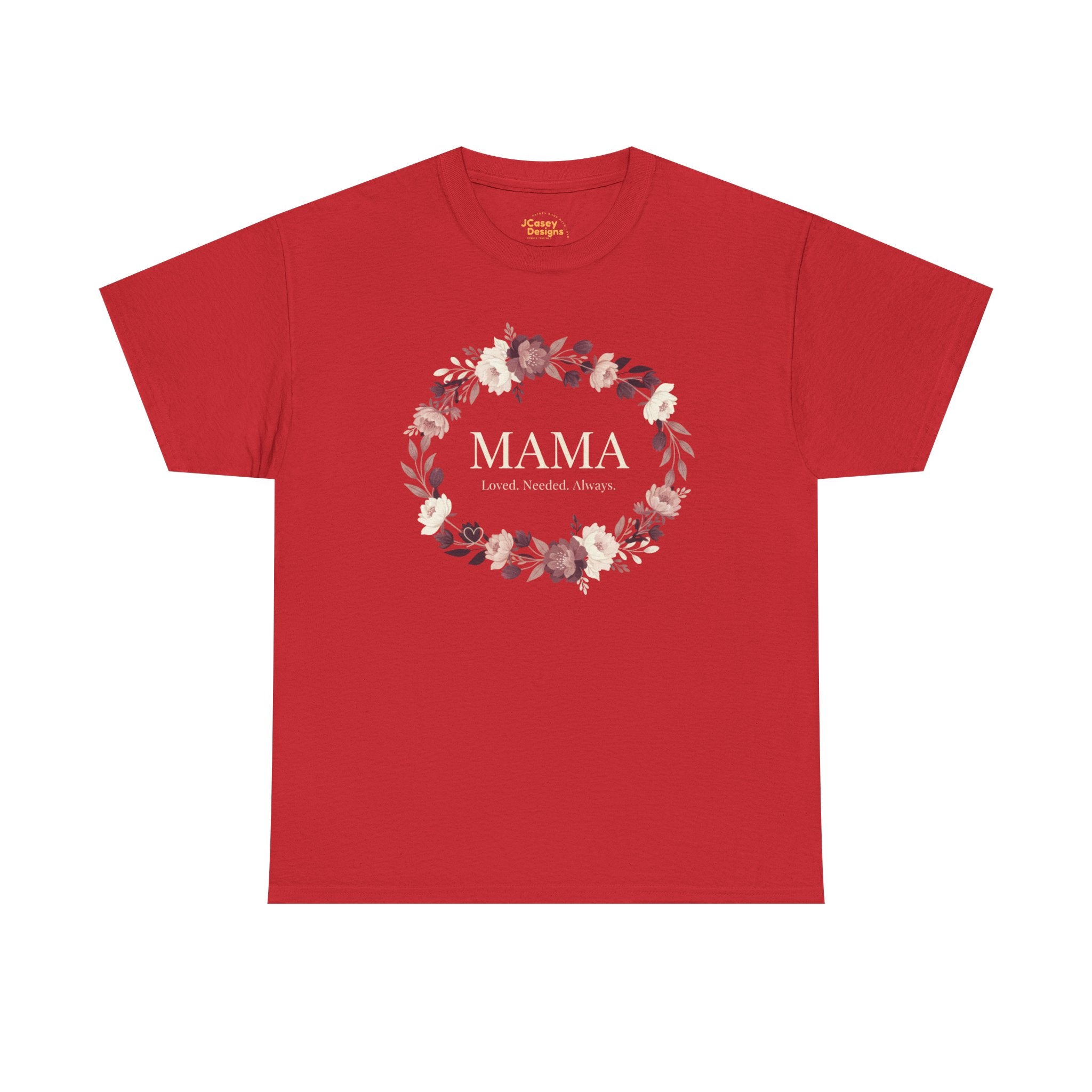 Mama Floral Tee — “My Heart Is Full” Mother's Day Shirt