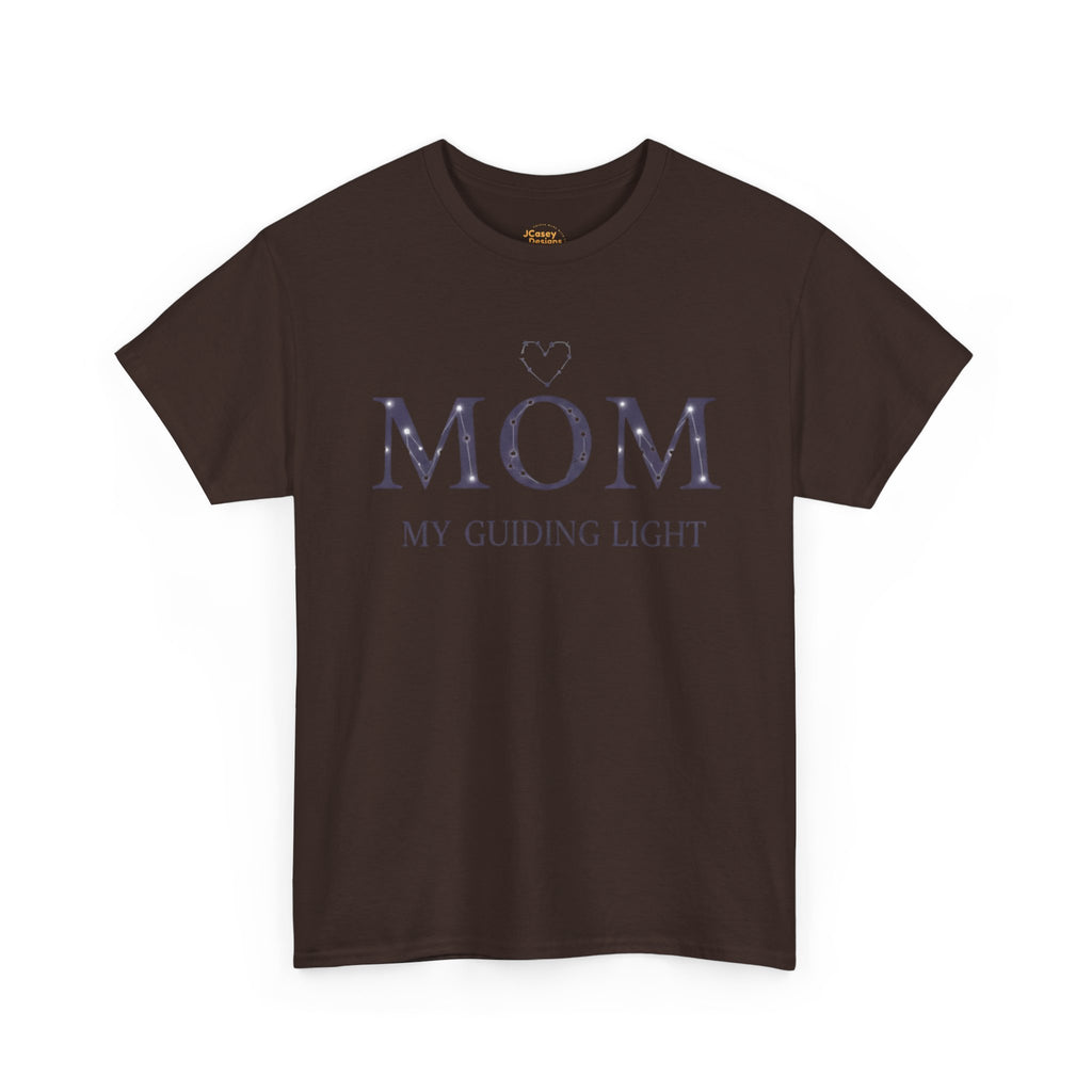 Mom My Guiding Light T‑Shirt — 'My Heart Is Full' Mother's Day Tee