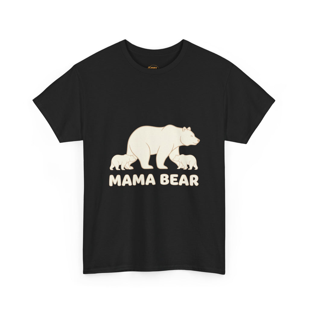 Mama Bear T-Shirt — "My Heart Is Full" Mom Graphic Tee