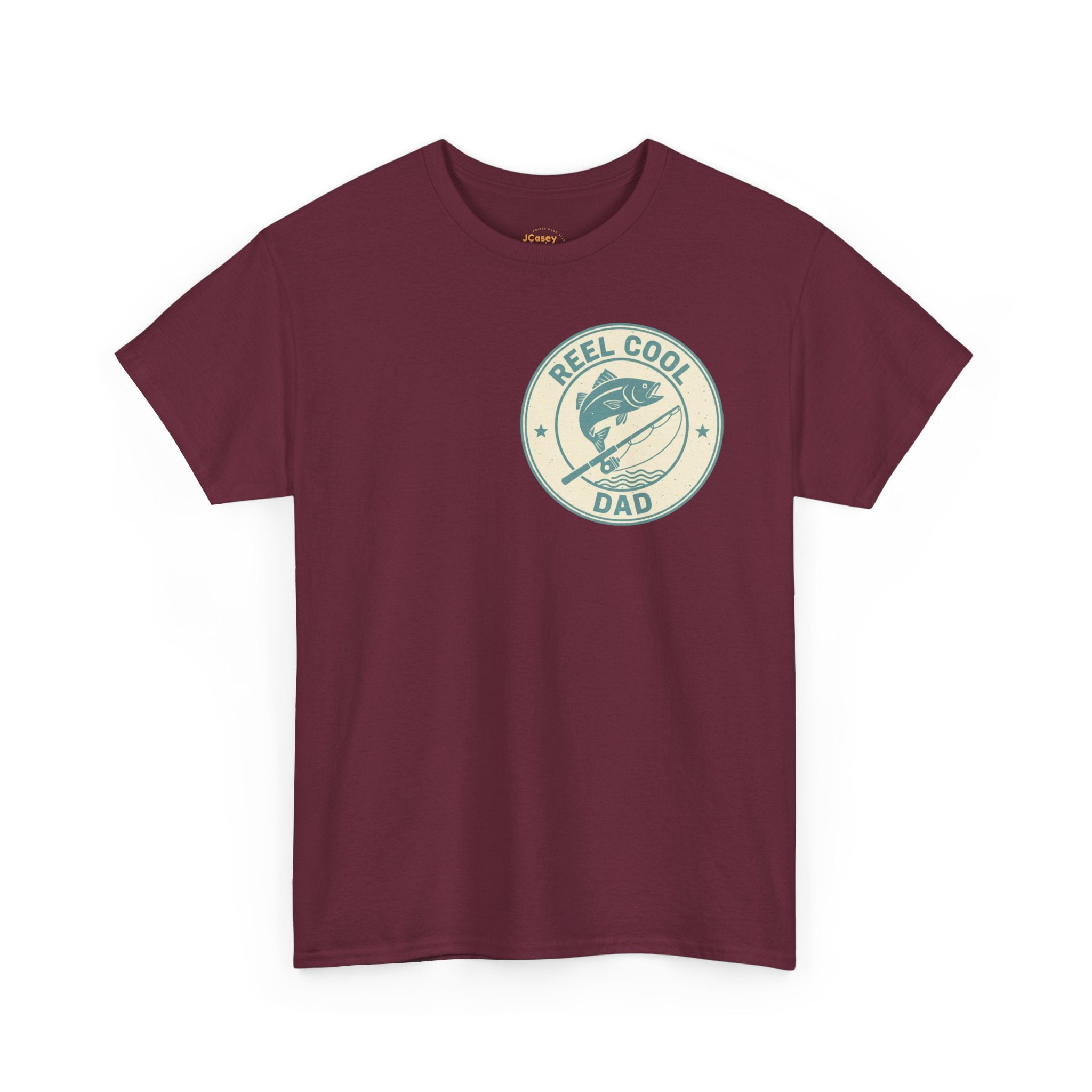 Proud Dad T‑Shirt — 'My Greatest Title' Retro Fishing Badge Tee