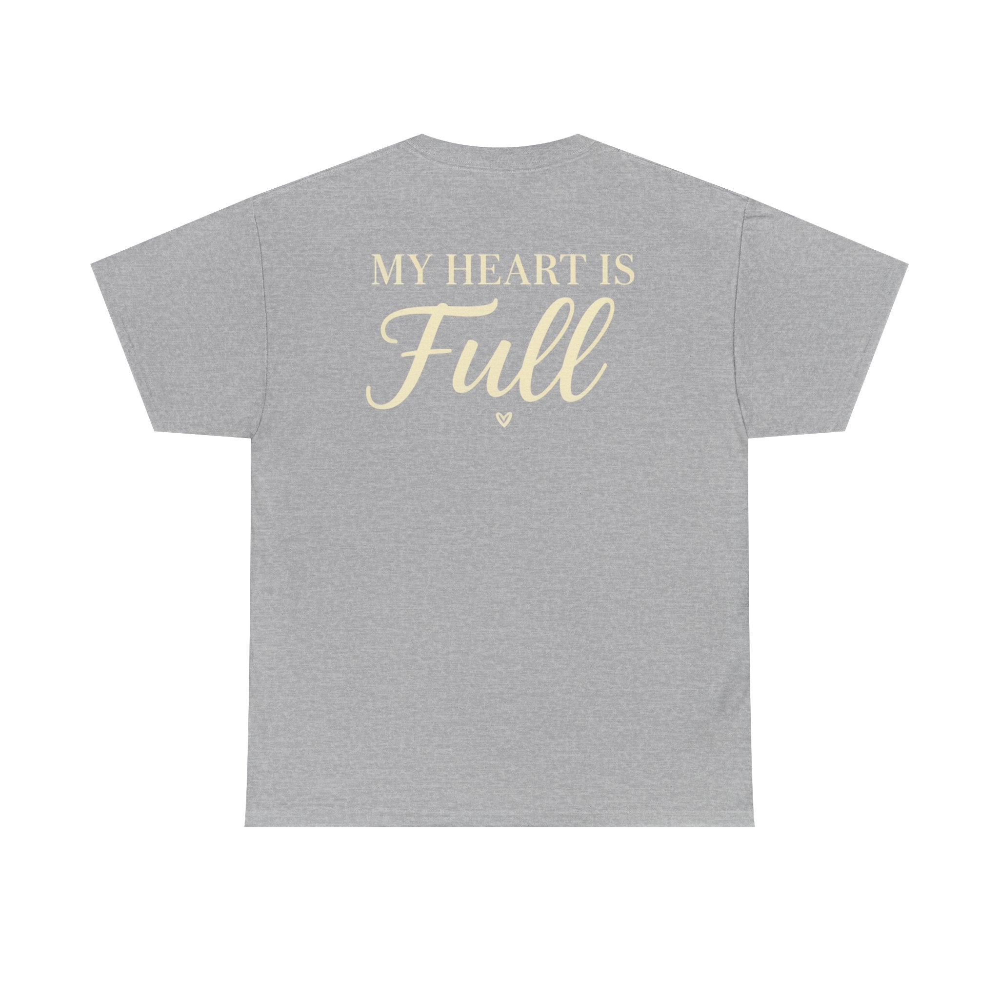 Mama Bear T-Shirt — "My Heart Is Full" Mom Graphic Tee