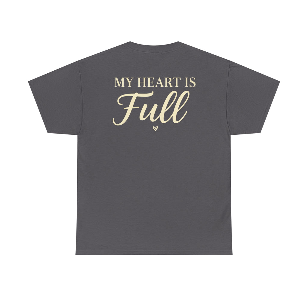 Mom My Guiding Light T‑Shirt — 'My Heart Is Full' Mother's Day Tee