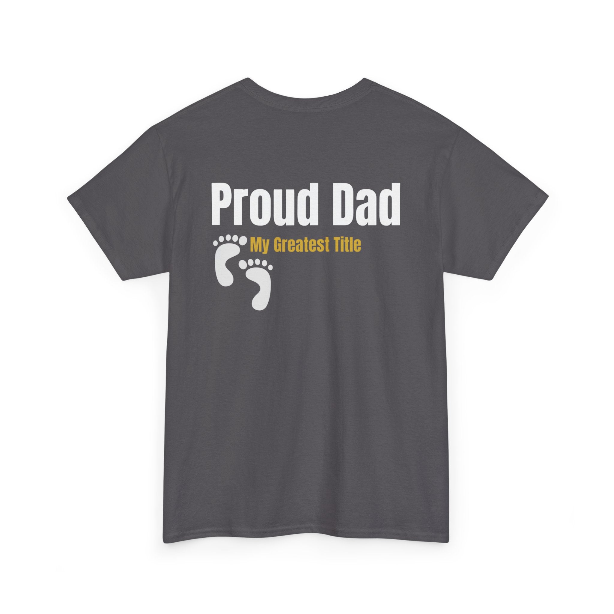 Campfire Dad T‑Shirt — "My Greatest Title" Proud Dad Tee