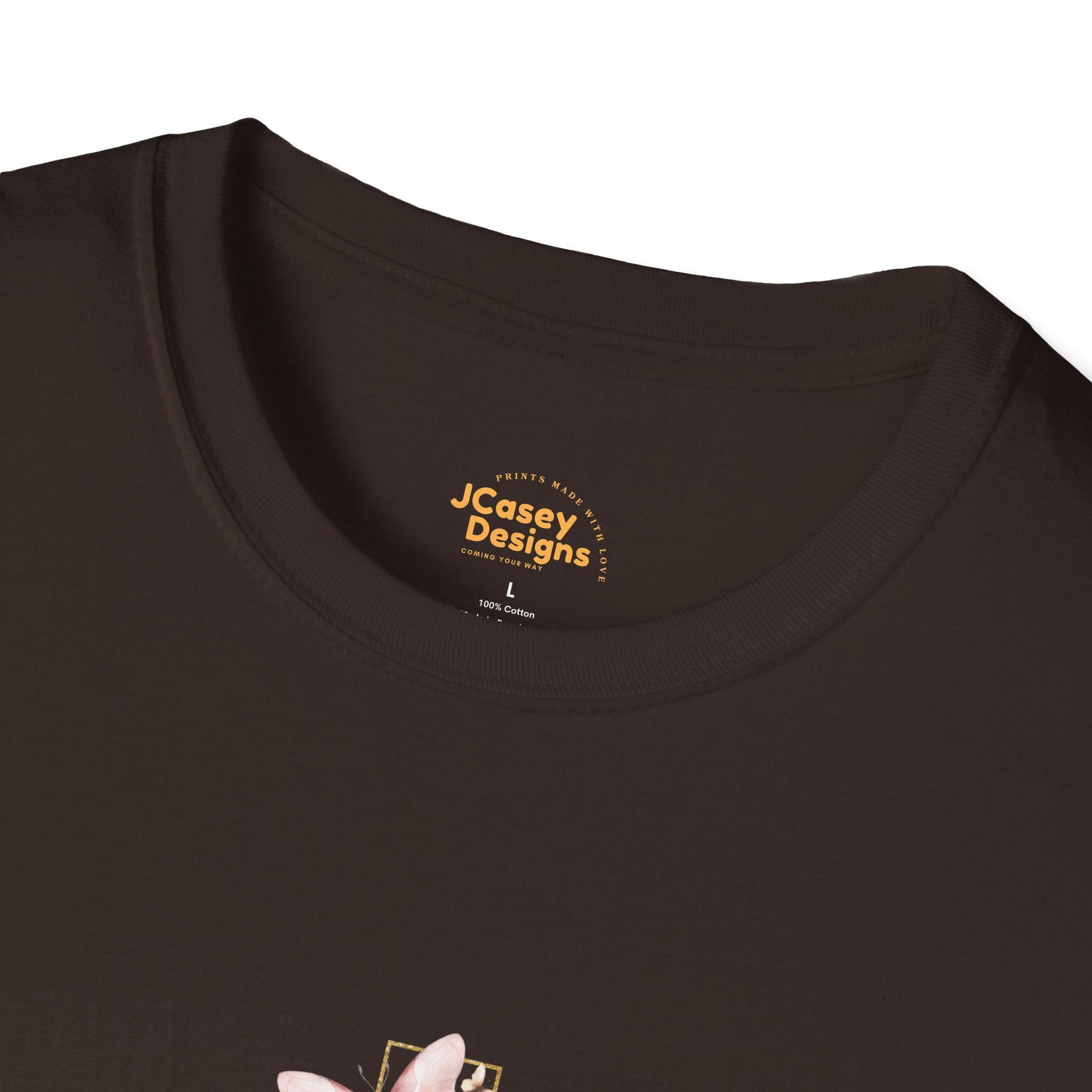 Floral Cross Scripture Tee — Trust in the Lord Christian T-Shirt