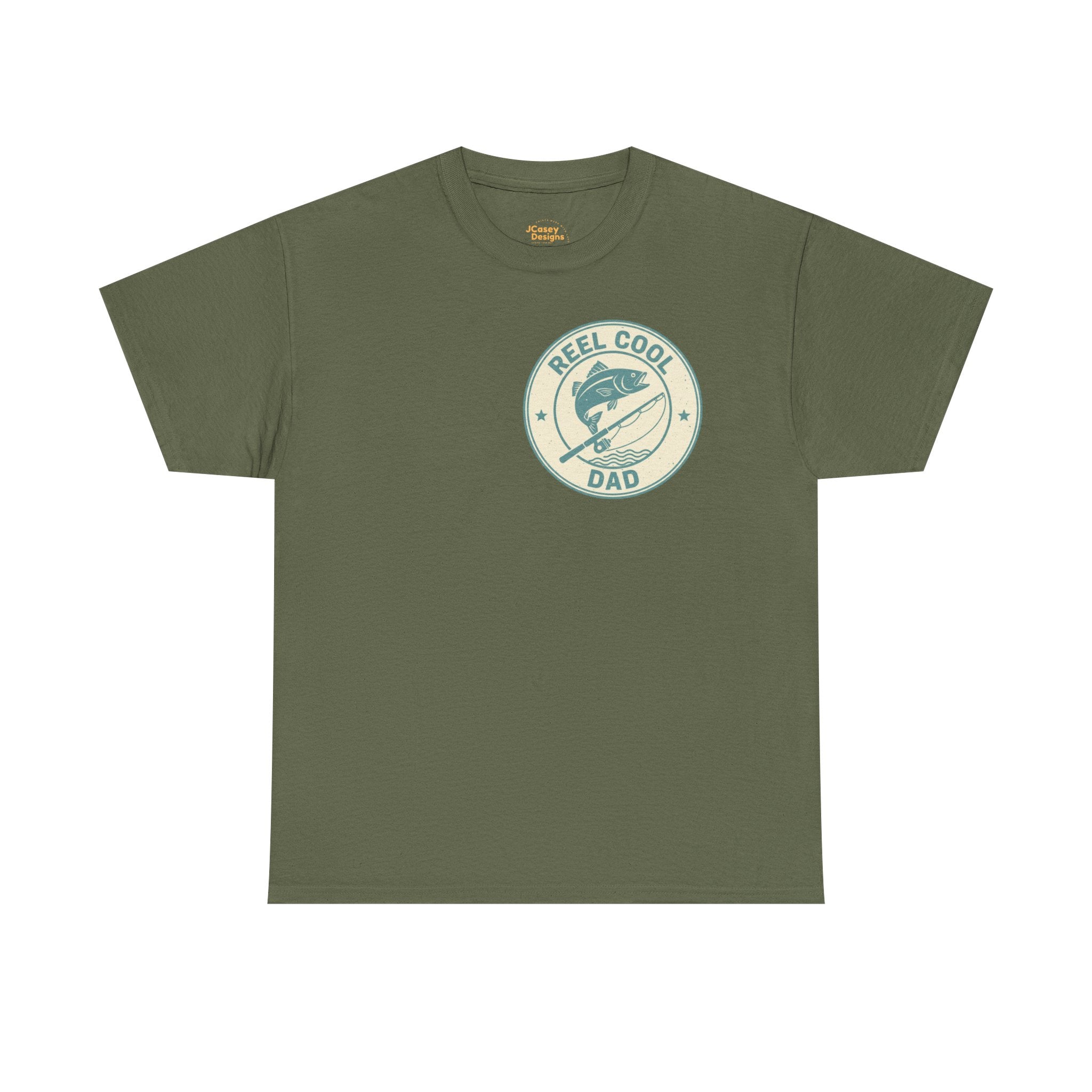 Proud Dad T‑Shirt — 'My Greatest Title' Retro Fishing Badge Tee