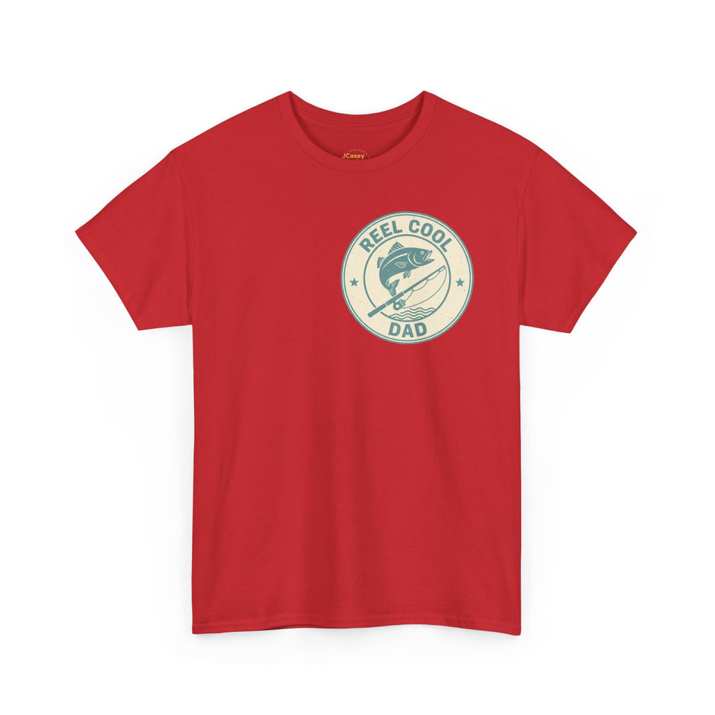 Proud Dad T‑Shirt — 'My Greatest Title' Retro Fishing Badge Tee