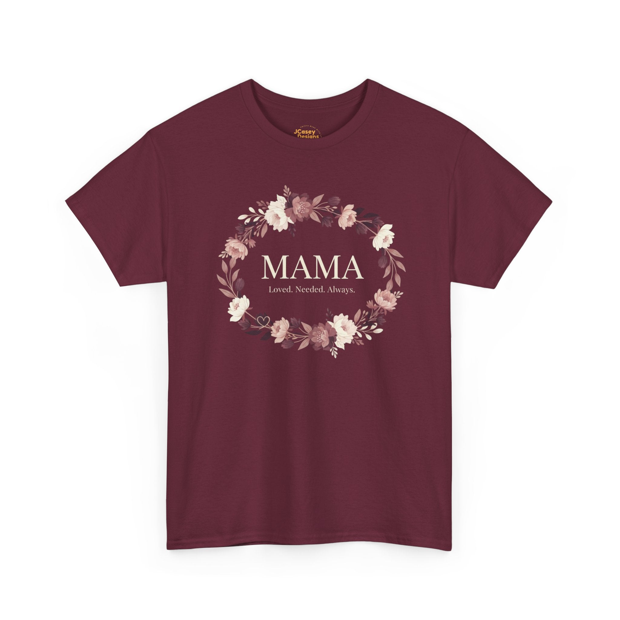 Mama Floral Tee — “My Heart Is Full” Mother's Day Shirt