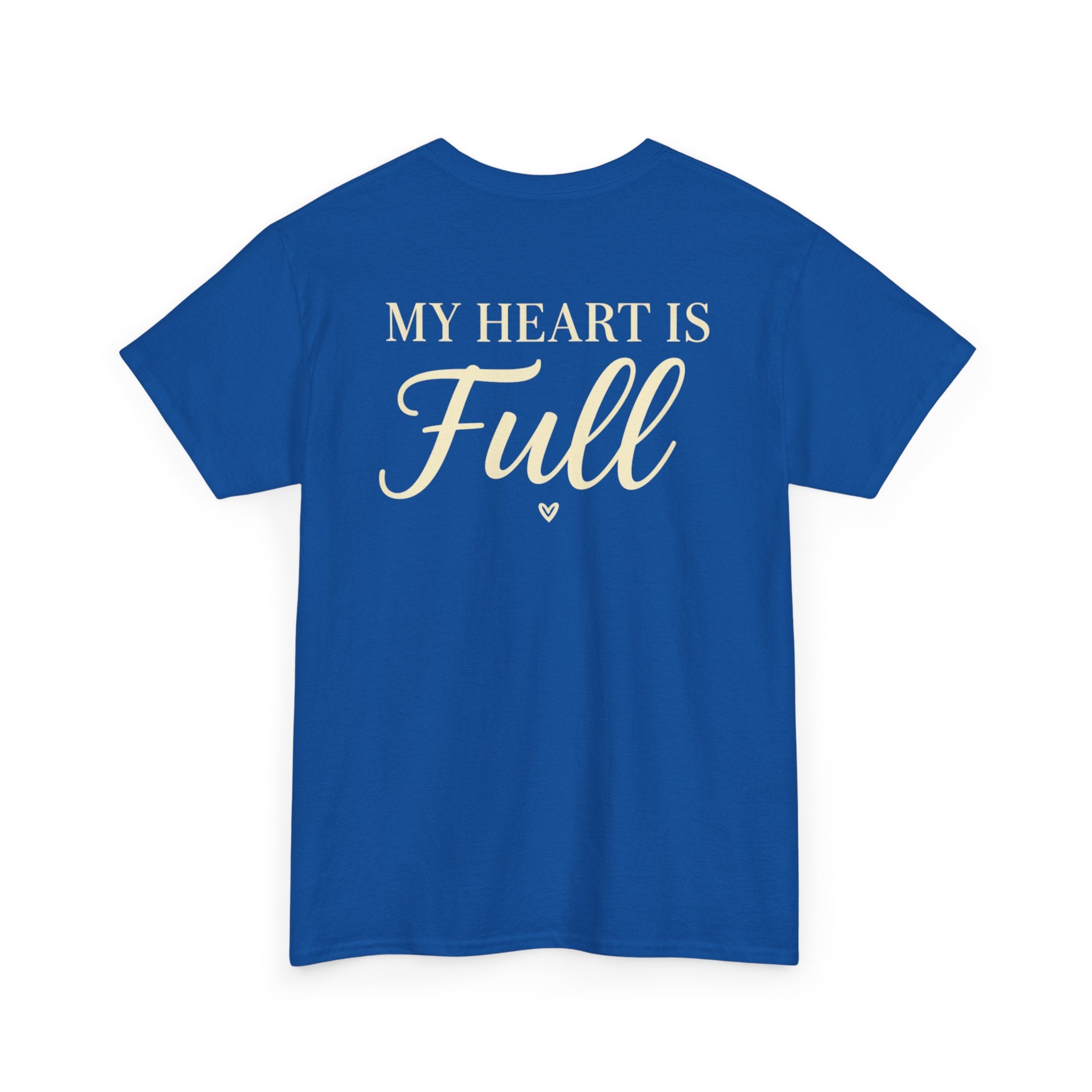 Mama Bear T-Shirt — "My Heart Is Full" Mom Graphic Tee