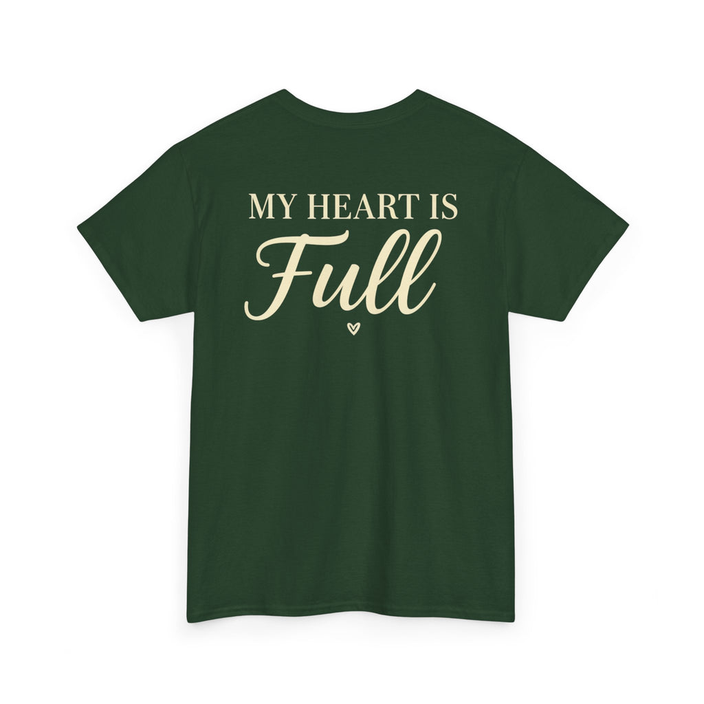 Mama Floral Tee — “My Heart Is Full” Mother's Day Shirt