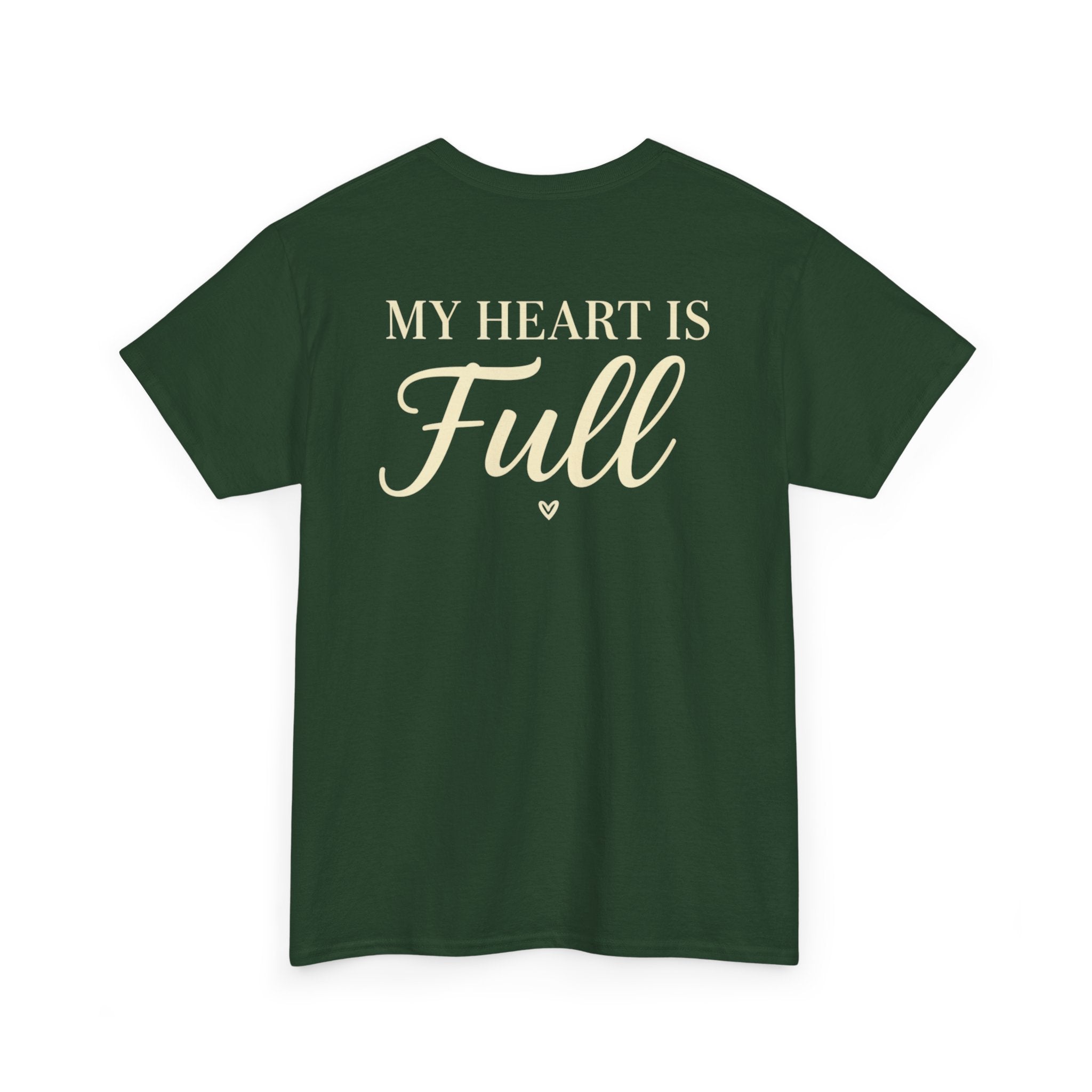 Mama Floral Tee — “My Heart Is Full” Mother's Day Shirt